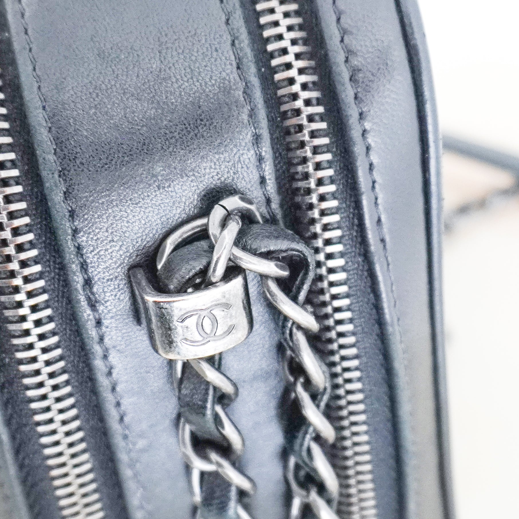 Chanel Cruise 2015 Small Camera Case Bag in Black Lambskin (RRP £2650) | Authentic Preloved