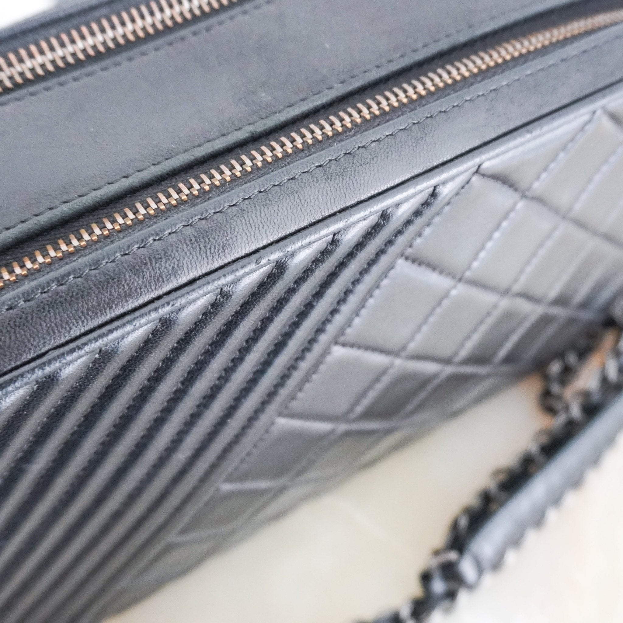 Chanel Cruise 2015 Small Camera Case Bag in Black Lambskin (RRP £2650) | Authentic Preloved - Reloved Again