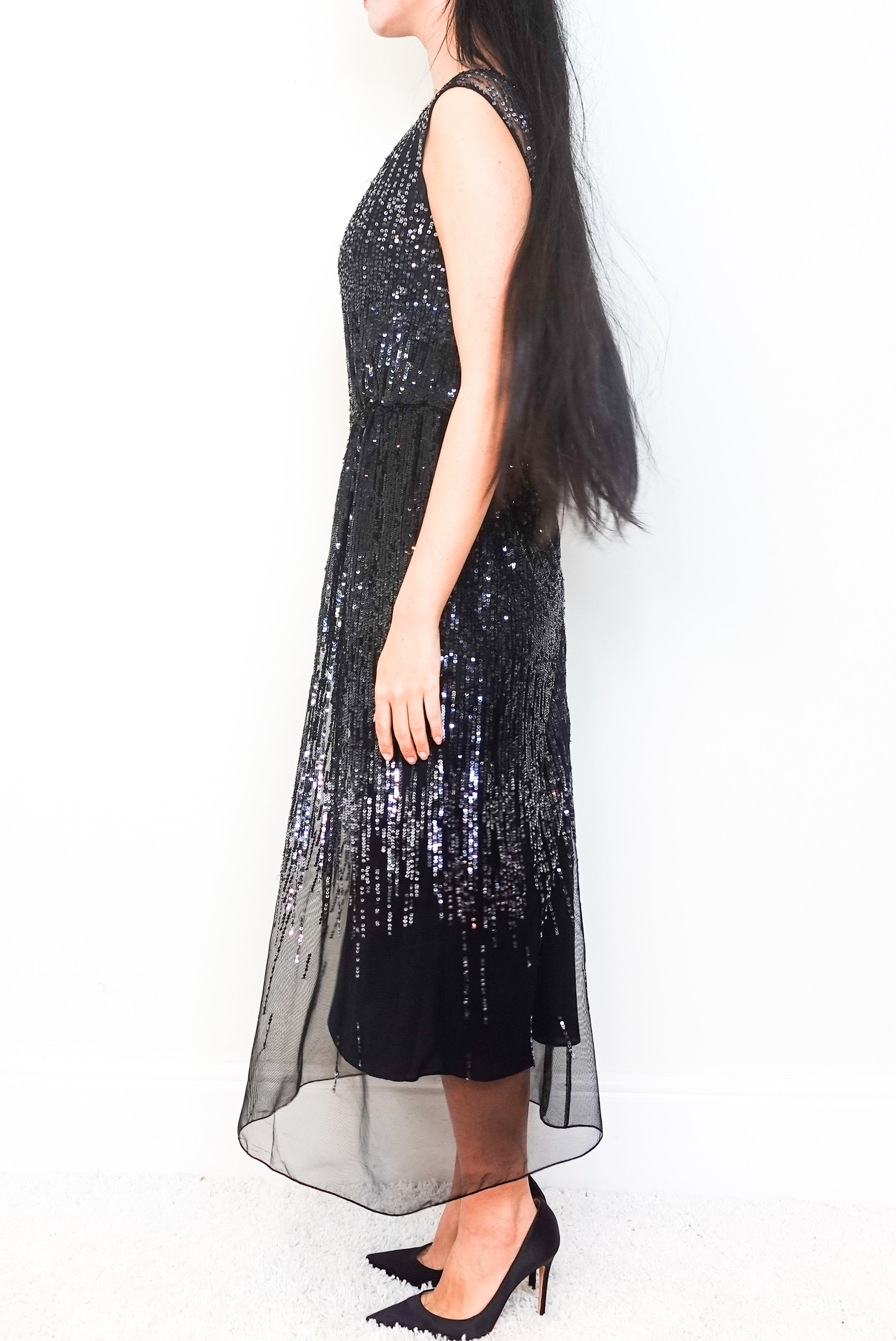 Sequin Evening Dress RRP £185