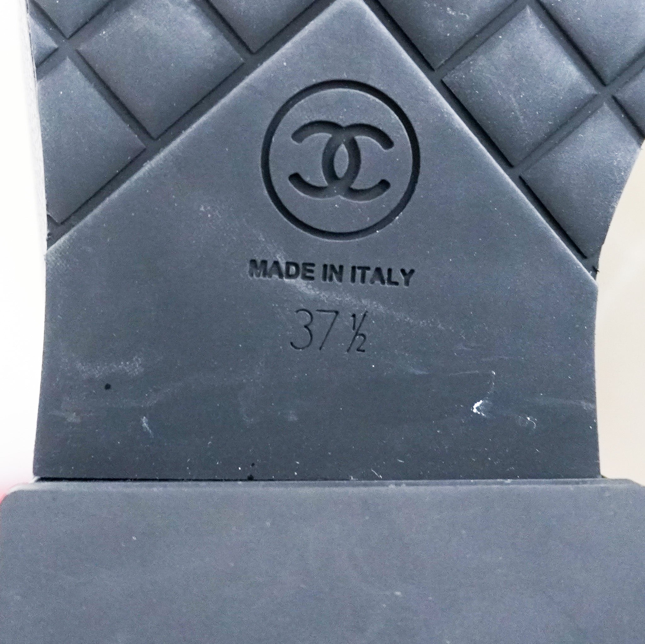 Chanel Black Leather CC Cap Boots RRP £1500 | Authentic Preloved