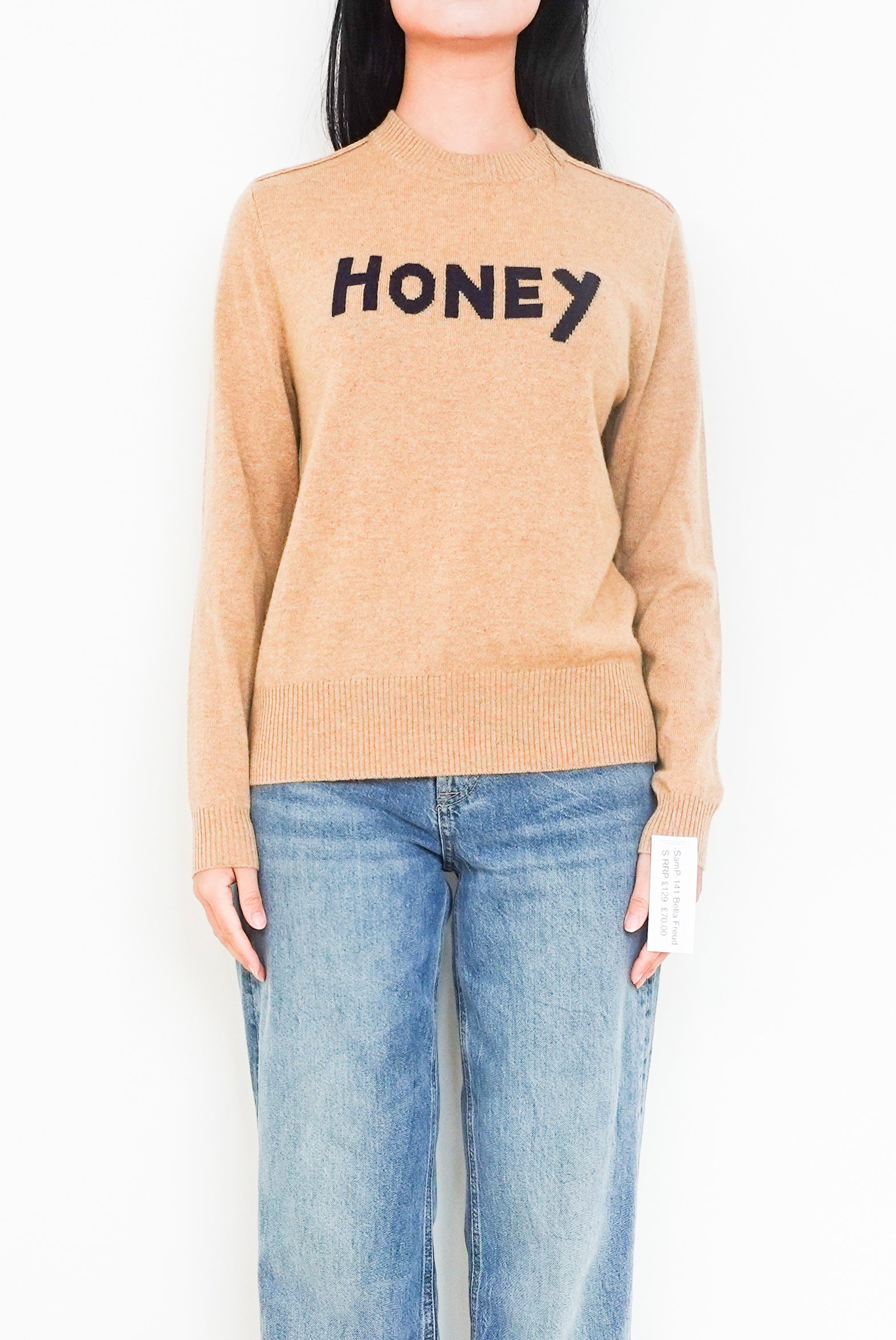 NEW Beige honey jumper RRP £129