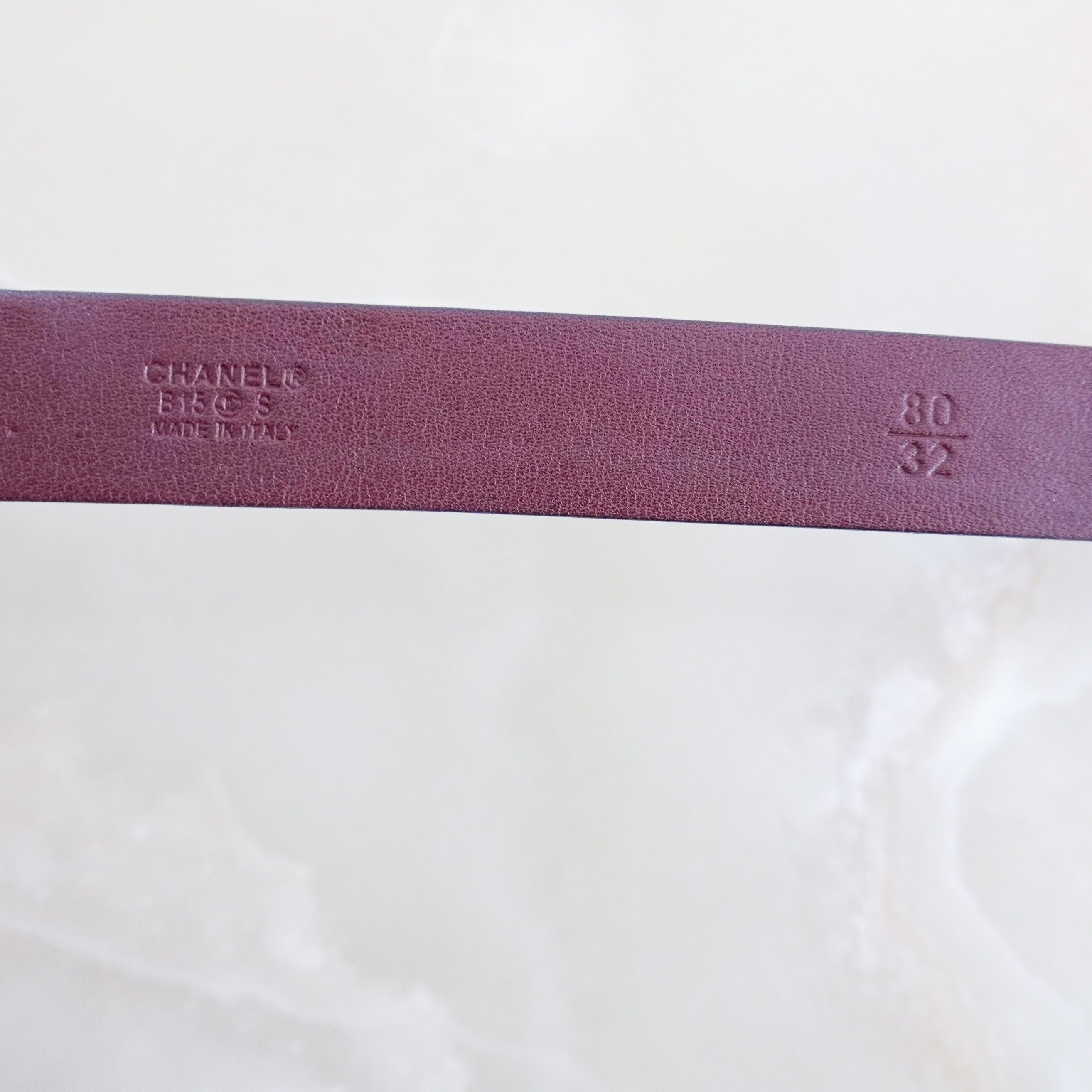Chanel Black Patent Leather Logo Belt (RRP £860) | Authentic Preloved FINAL SALE