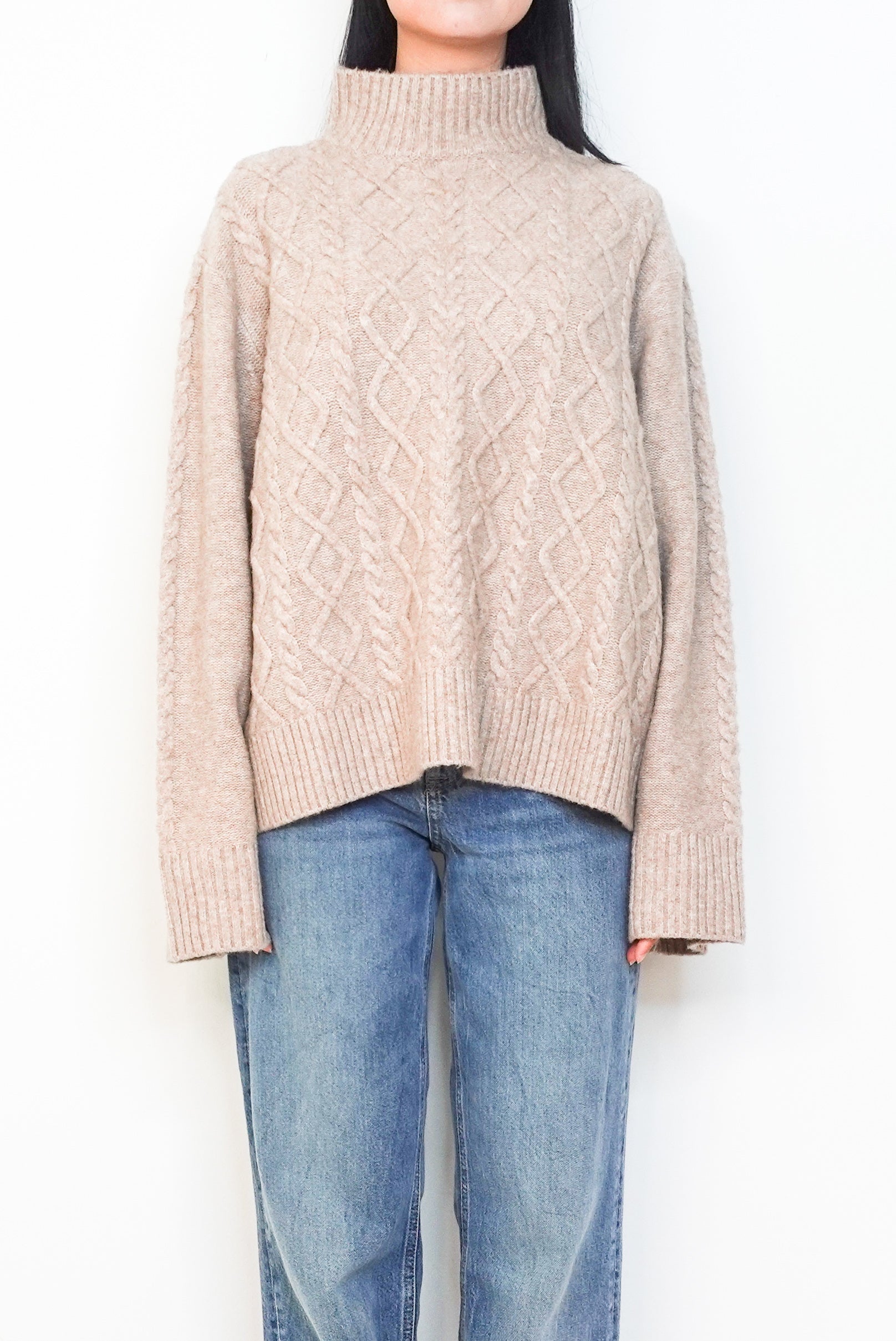 NEW Beige Kourtney jumper RRP £120