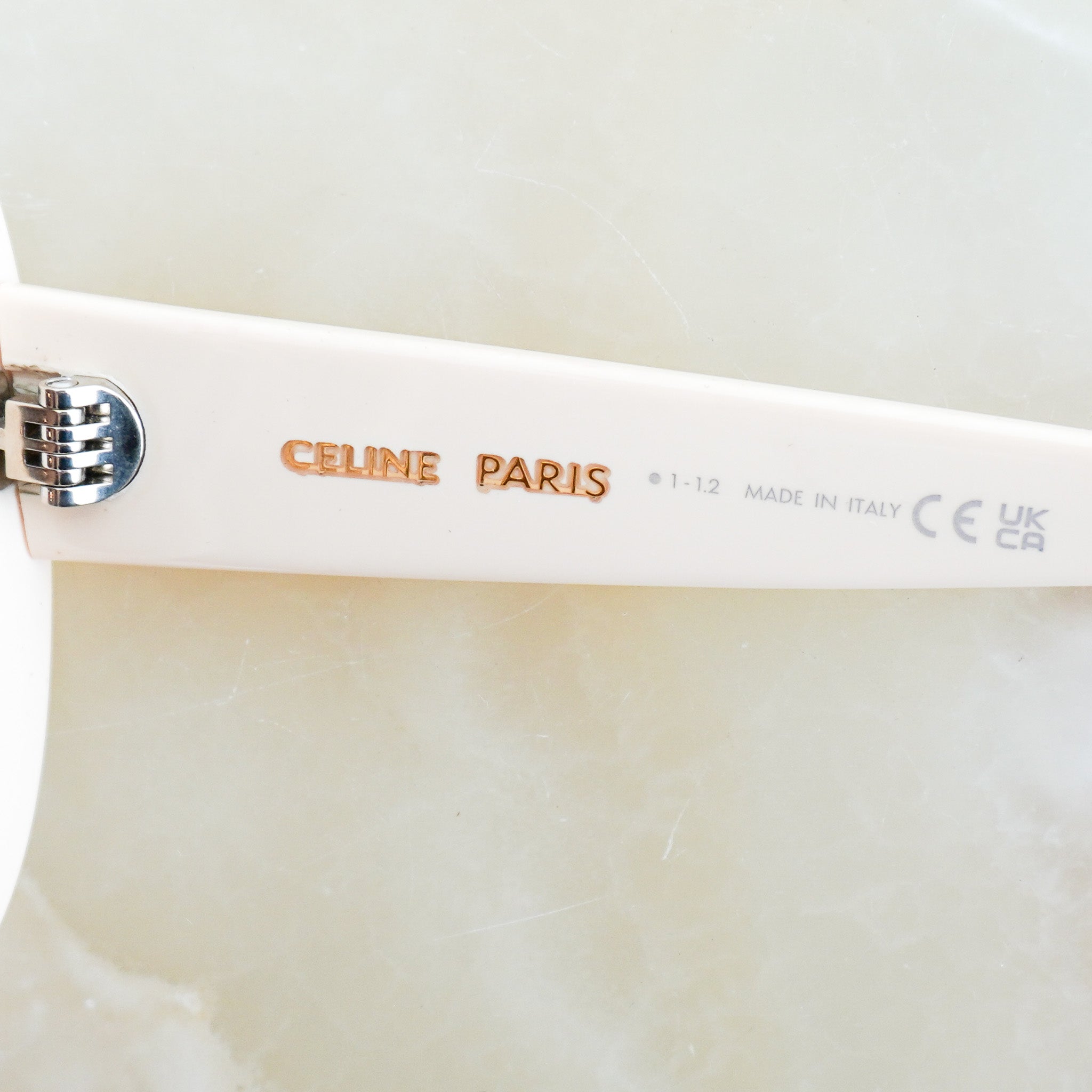Celine Triomphe Butterfly Sunglasses in Ivory (RRP £410) | Authentic Preloved FINAL SALE - Reloved Again