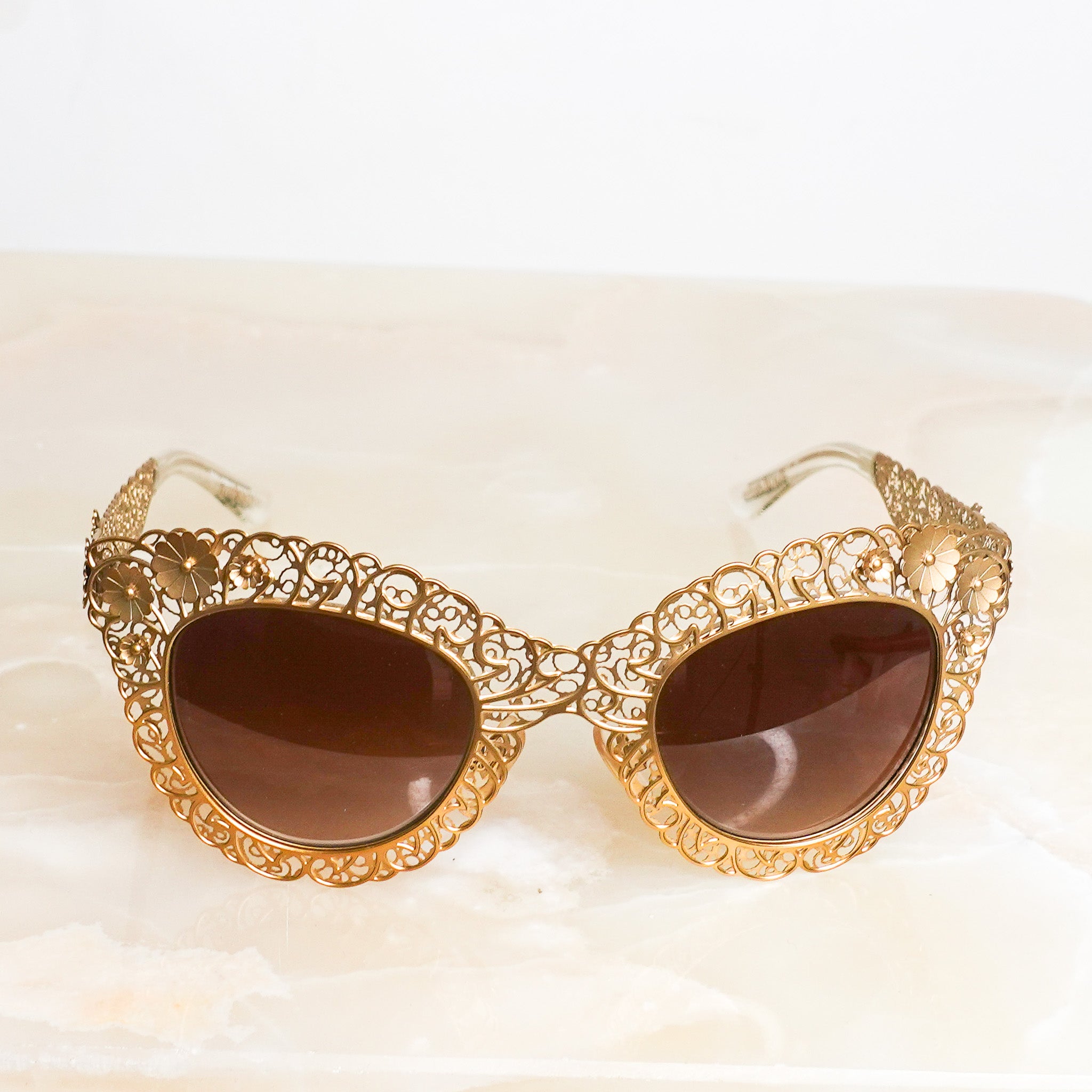 Floral embellished sunglasses RRP £300