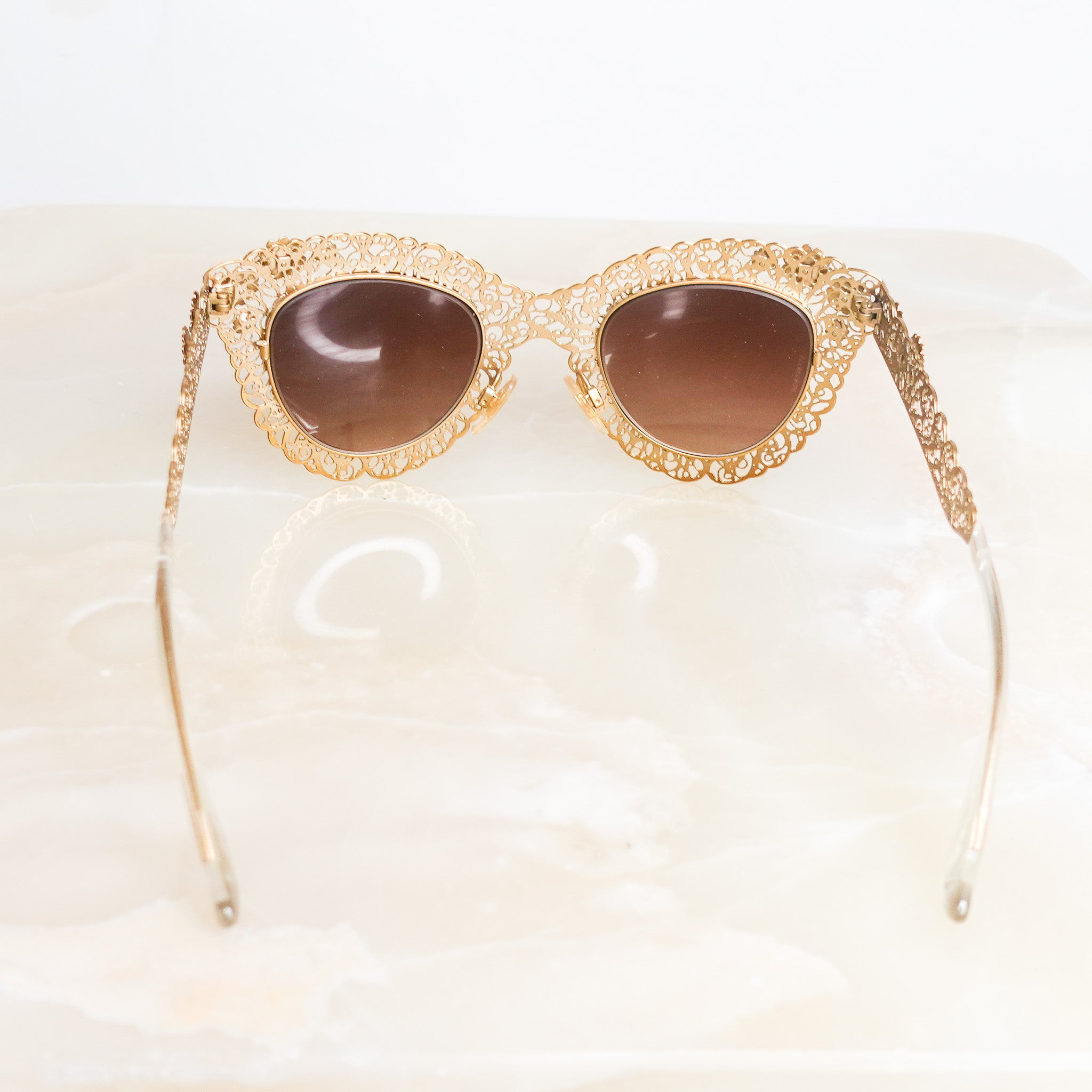 Floral embellished sunglasses RRP £300