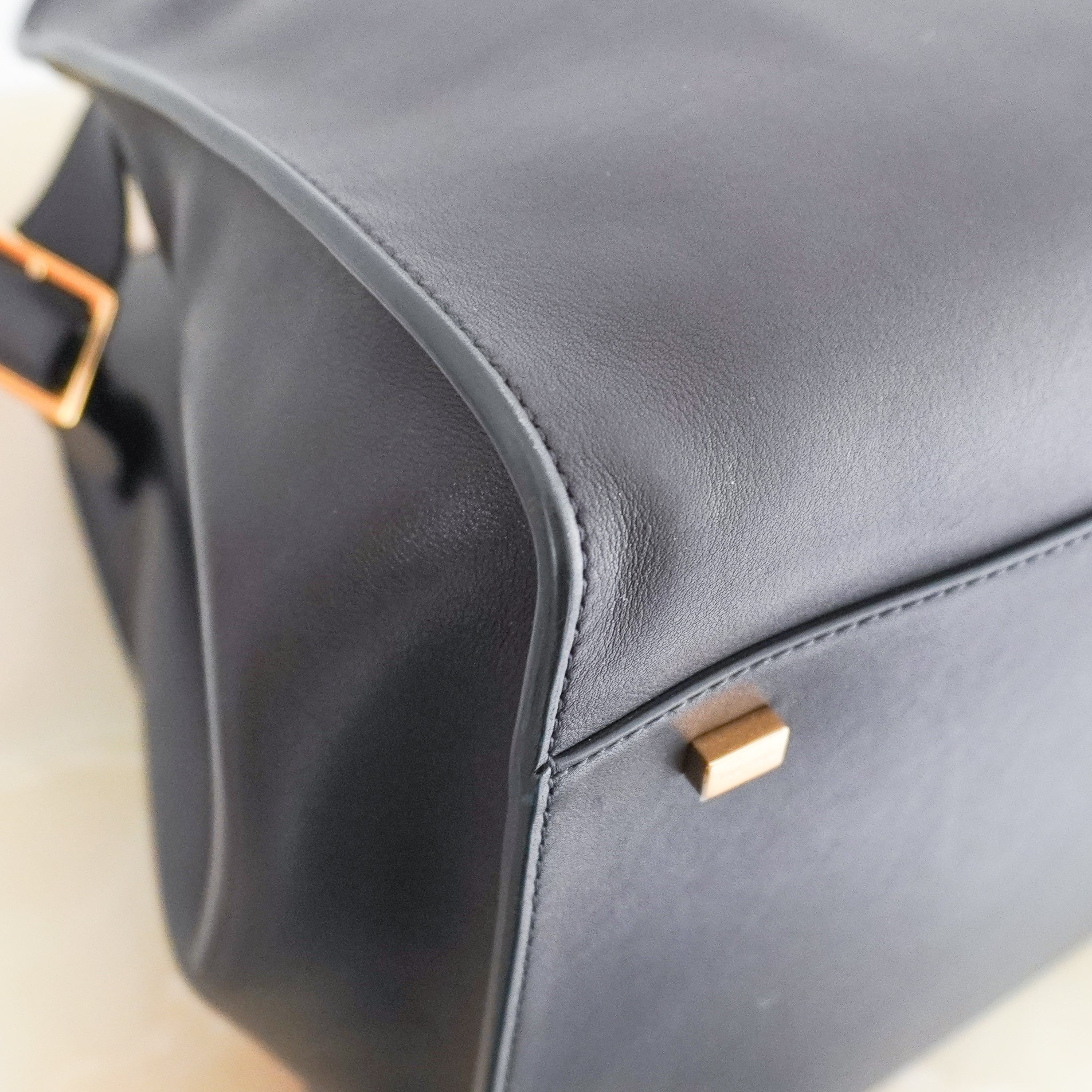 The Row Black Margaux Shoulder Bag 15 RRP £4540 | Authentic Preloved