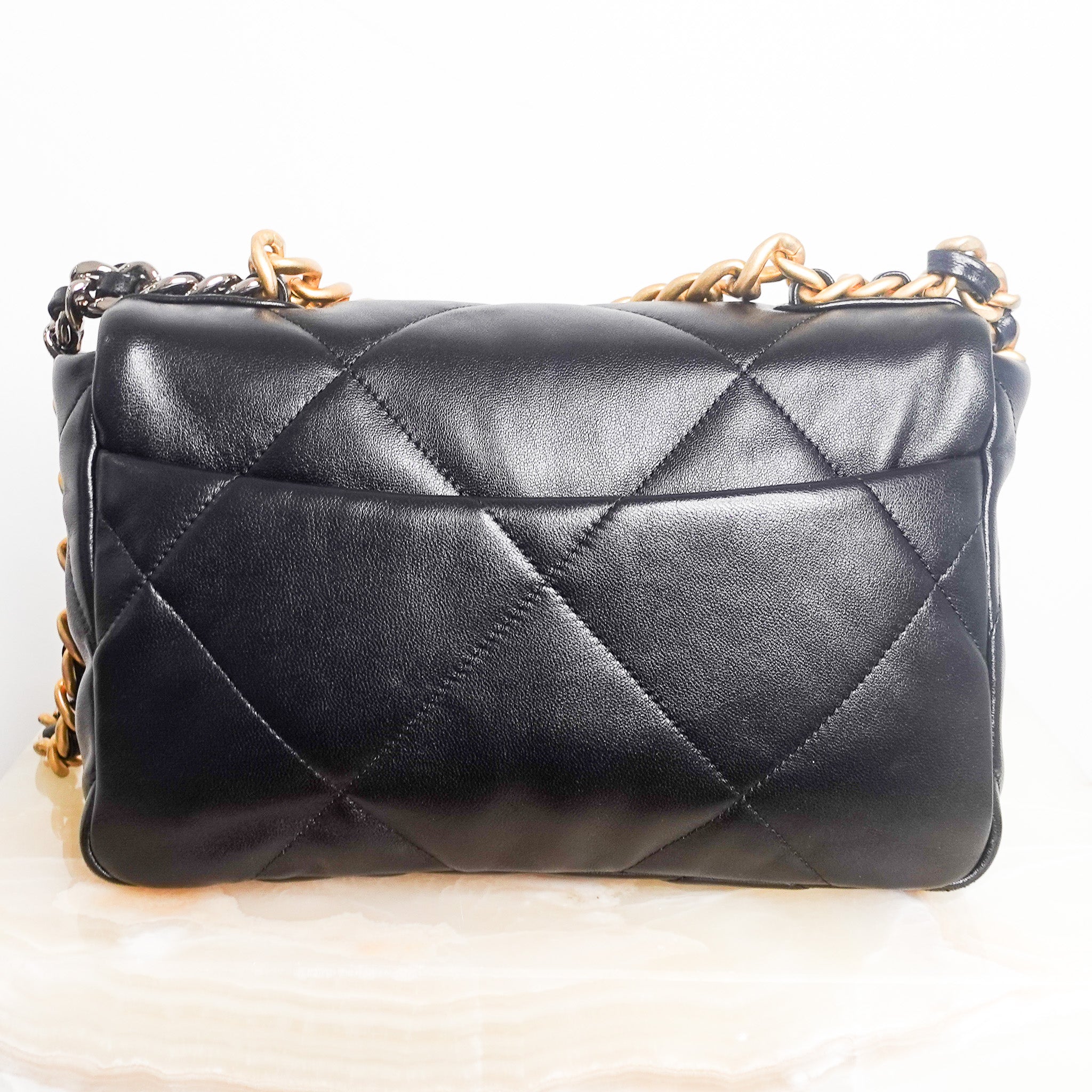 19 black flap bag  RRP £5590