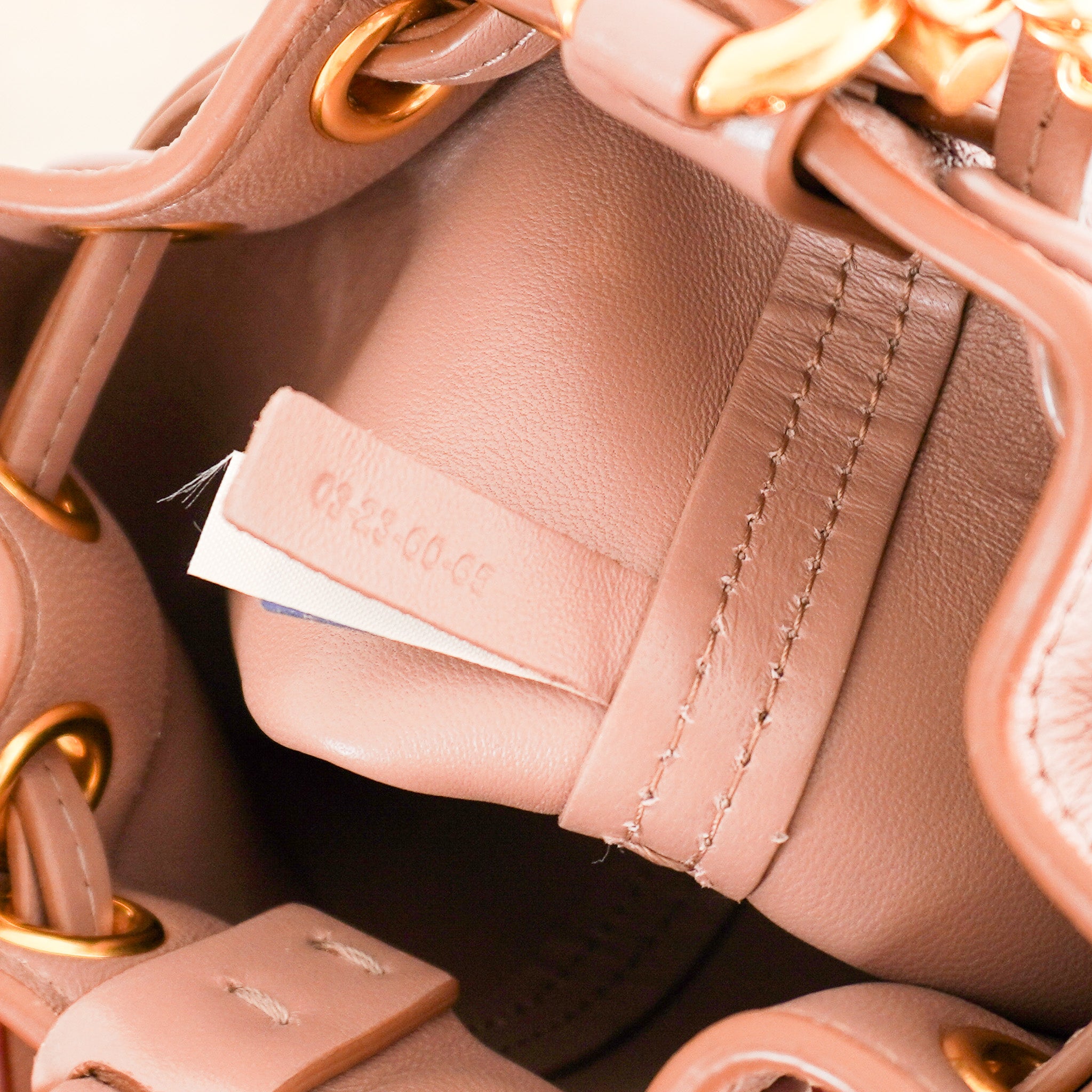 Chloe Marcie Micro Bucket Bag in Wood Rose RRP £1,225 | Authentic Preloved - Reloved Again