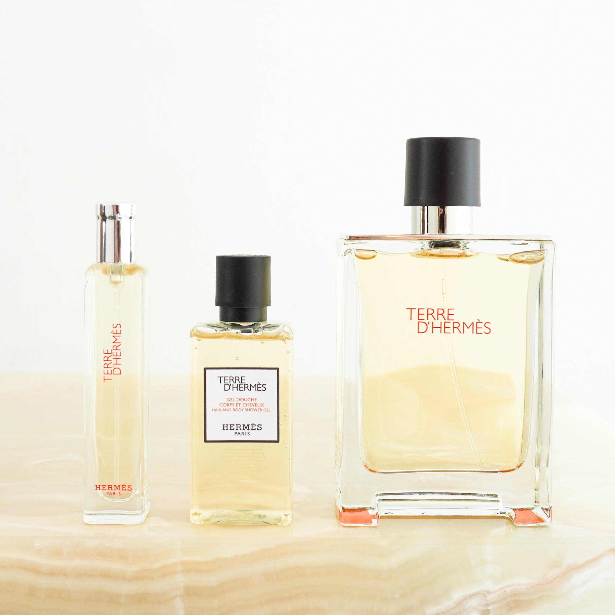 Hermès Terre d’Hermès Eau de Toilette 3-Piece Gift Set RRP £130 | Authentic Preloved FINAL SALE - Reloved Again