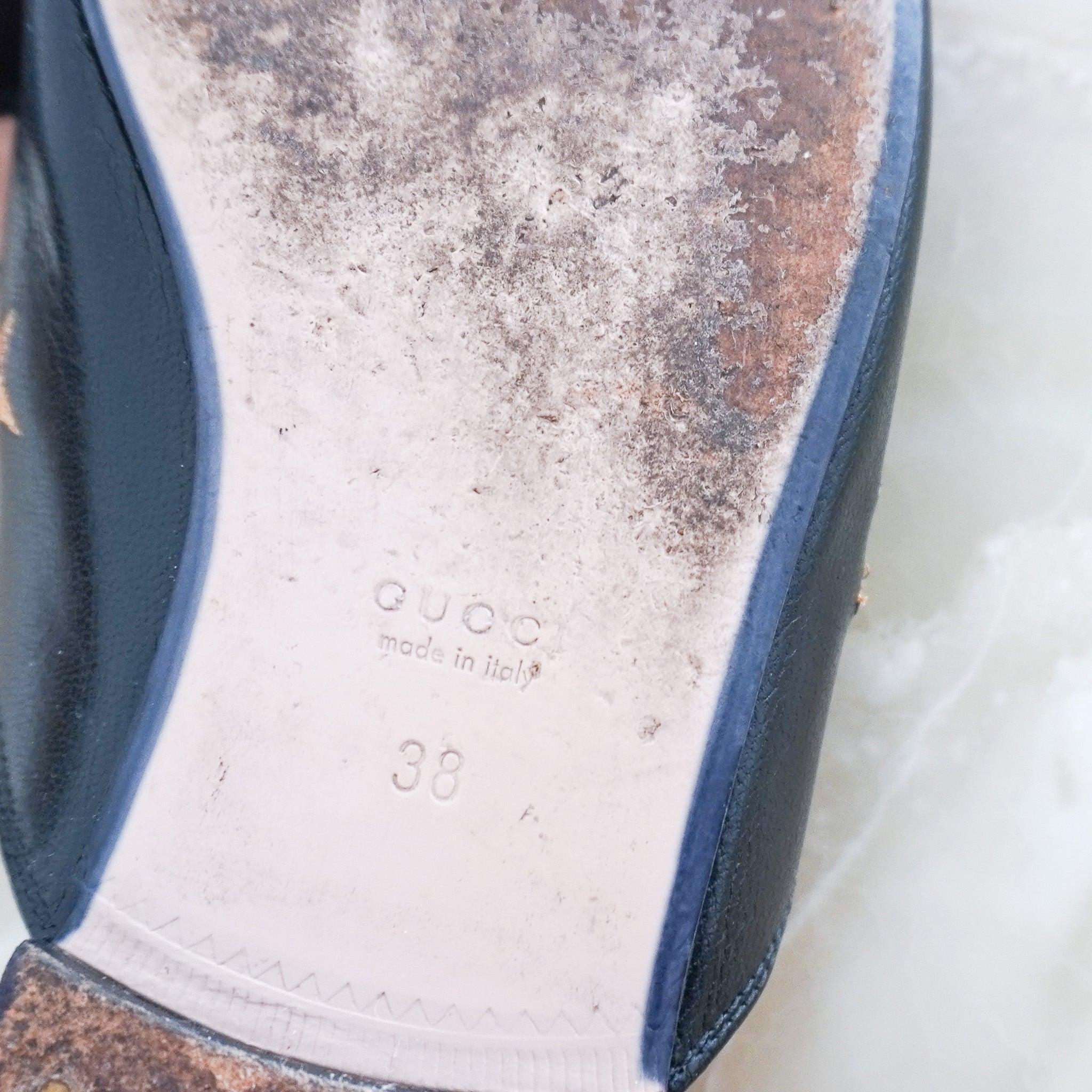 Gucci Bee Printowns Mules RRP £800 | Authentic Preloved