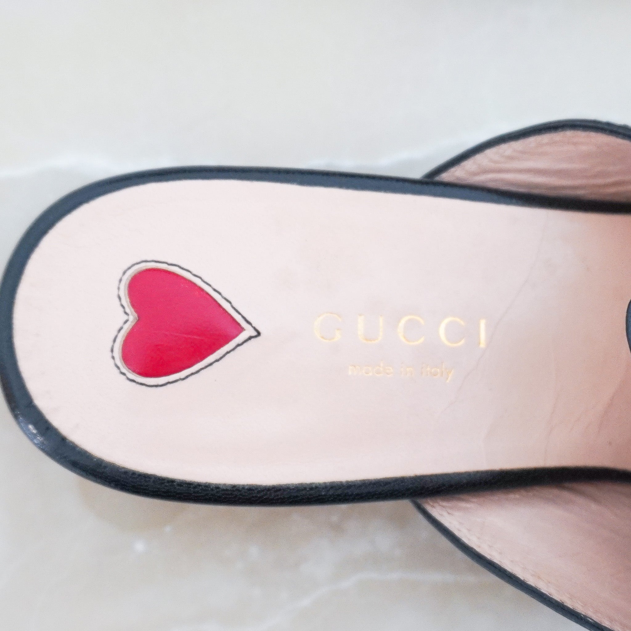 Gucci Bee Printowns Mules RRP £800 | Authentic Preloved