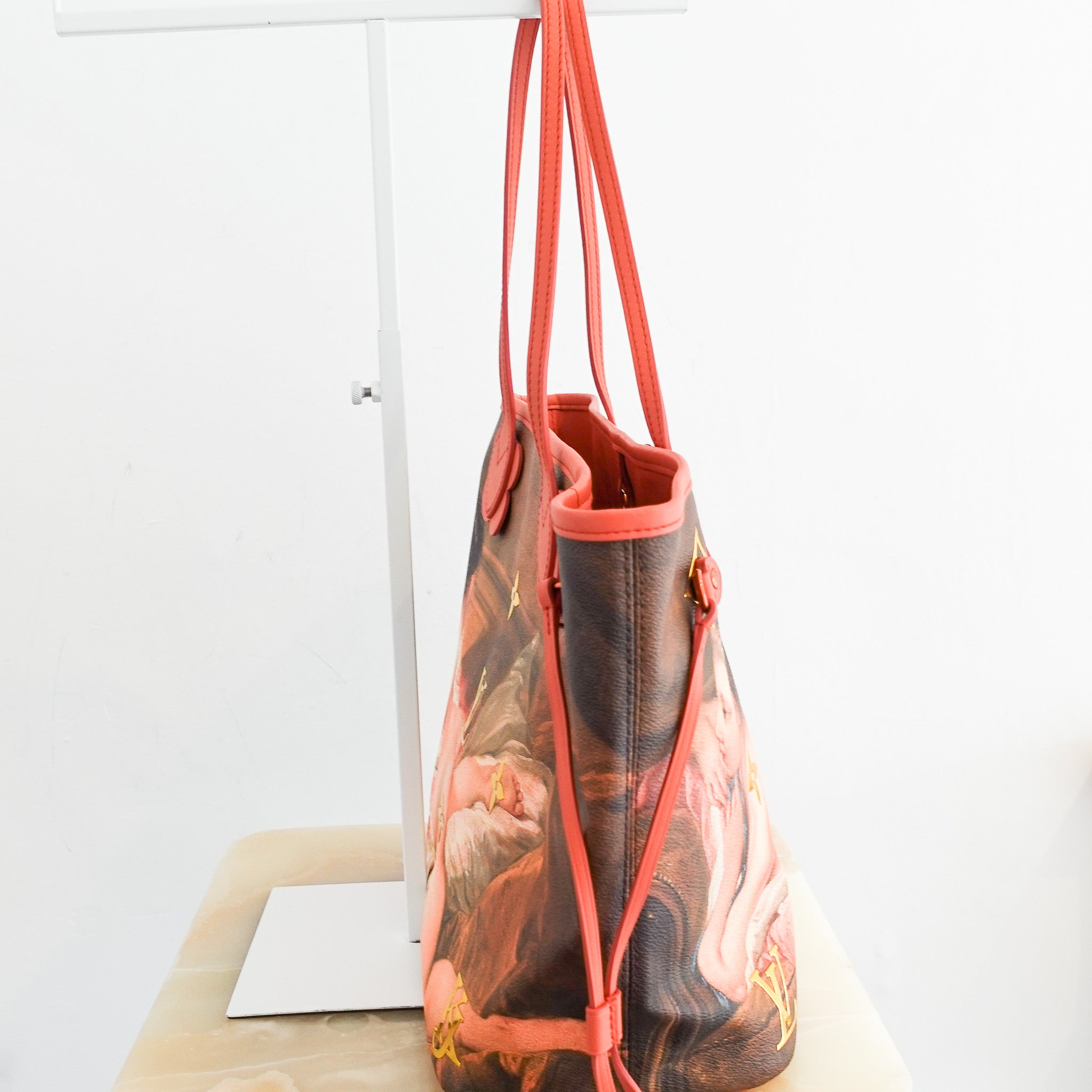 NEW Louis Vuitton Limited Edition Jeff Koons Boucher Neverfull MM Bag | Authentic Preloved