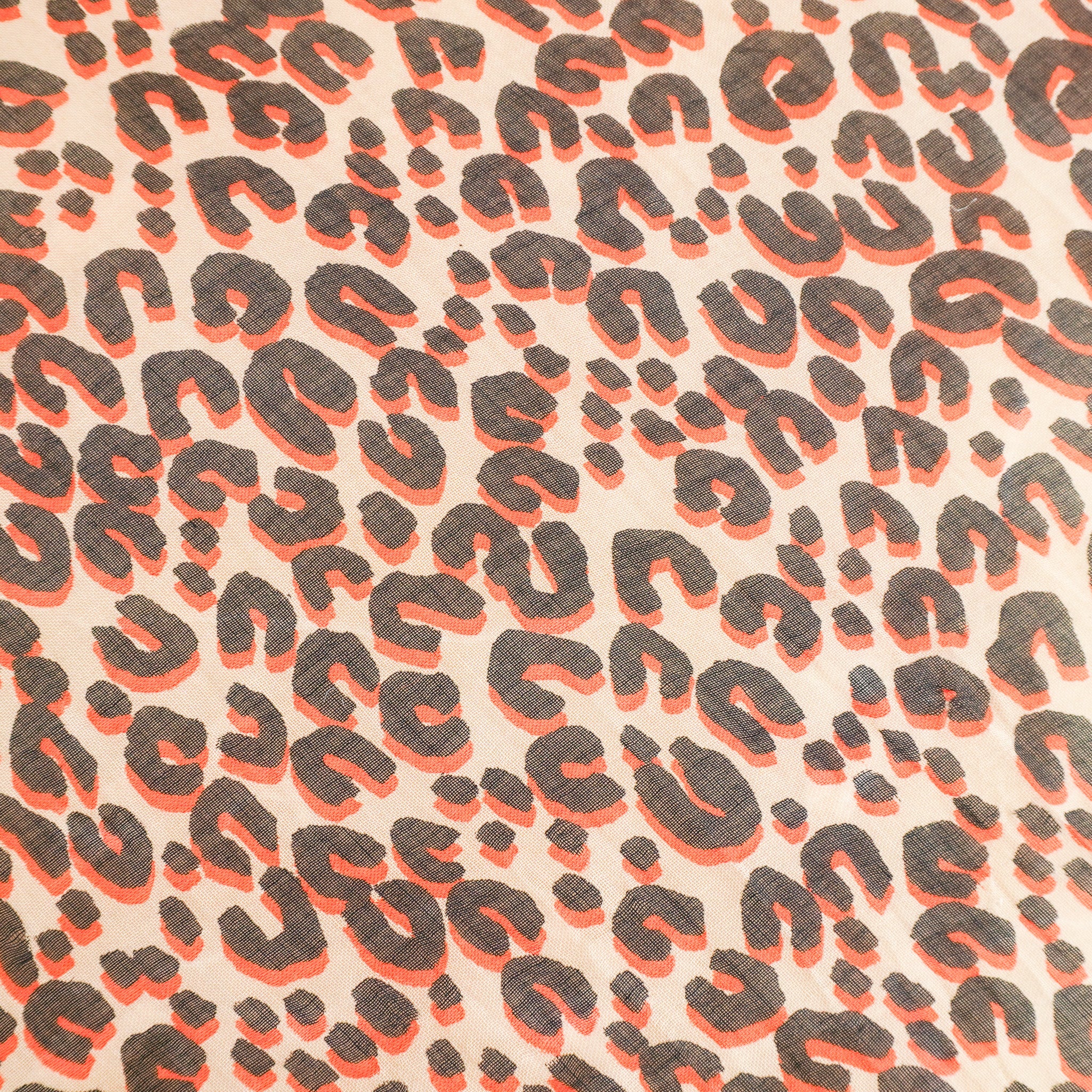 Louis Vuitton x Stephen Sprouse Leopard Print Cashmere & Silk Stole (RRP £700) | Authentic Preloved - Reloved Again