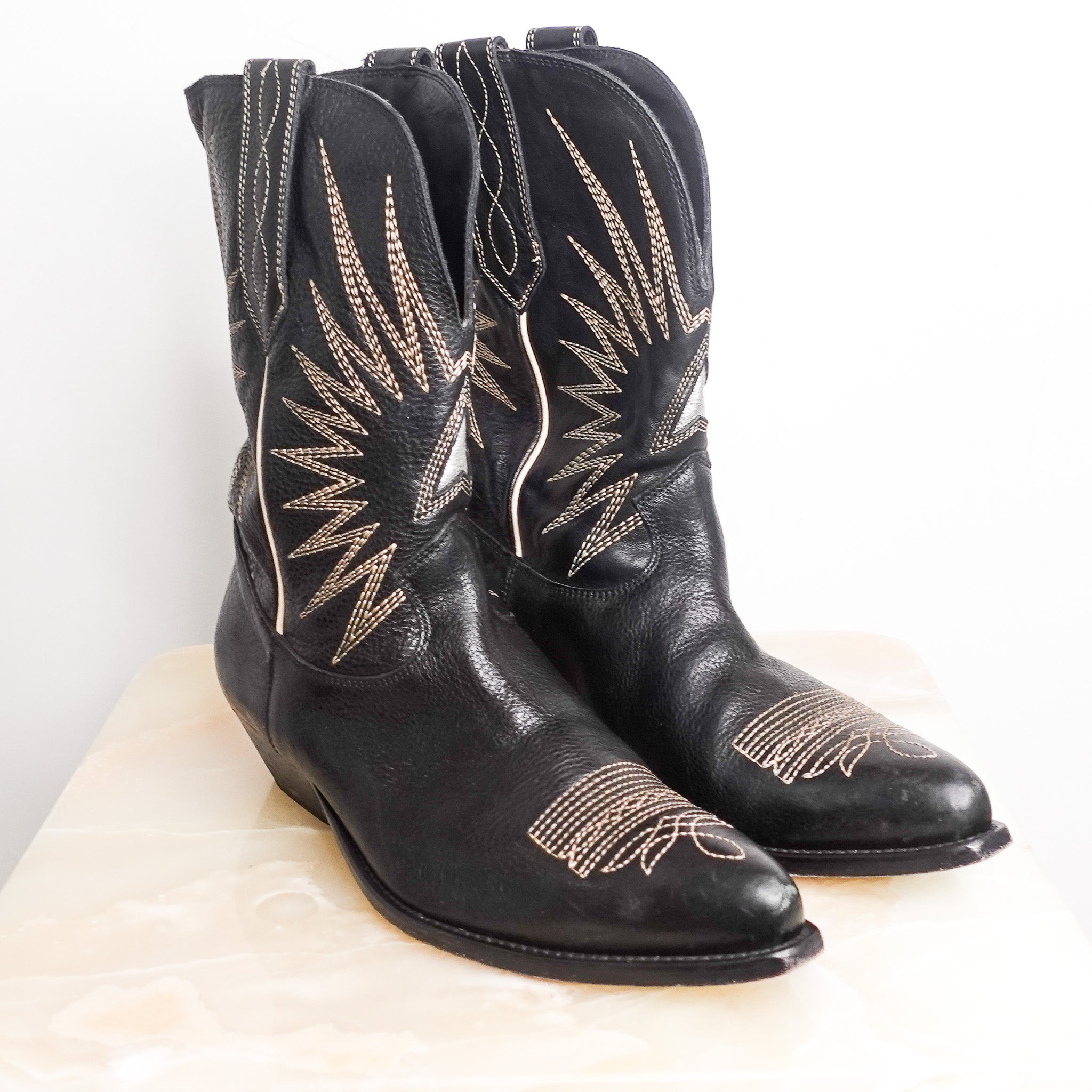 Cowboy leather boots RRP £800