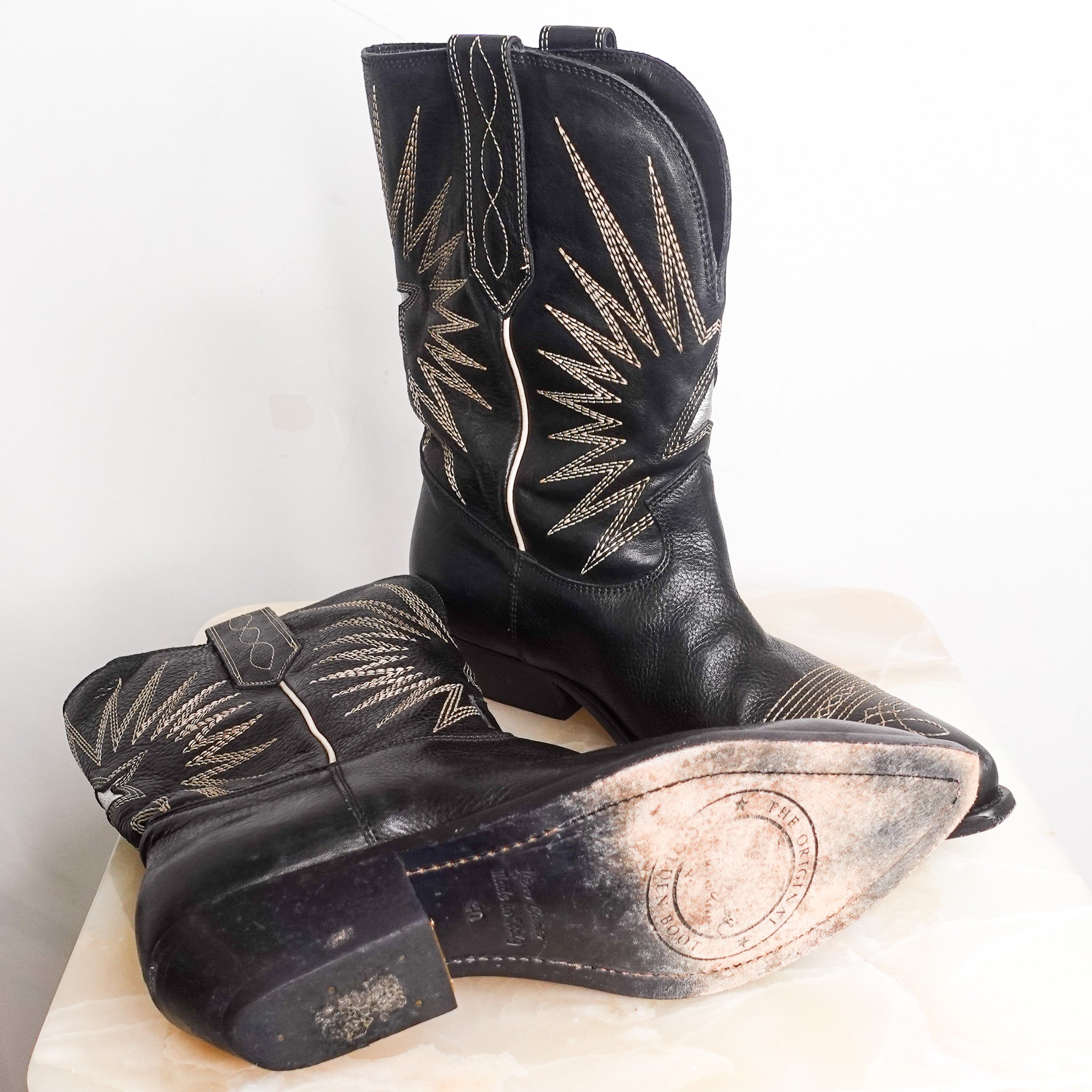 Cowboy leather boots RRP £800