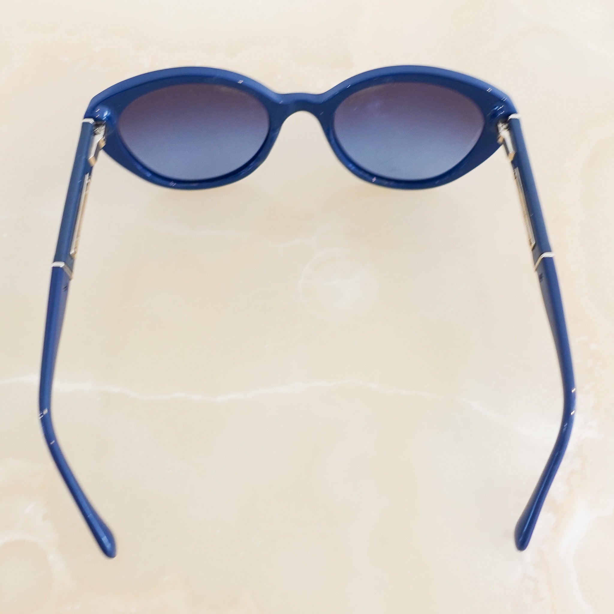 Chanel CC blue Sunglasses | Authentic Preloved