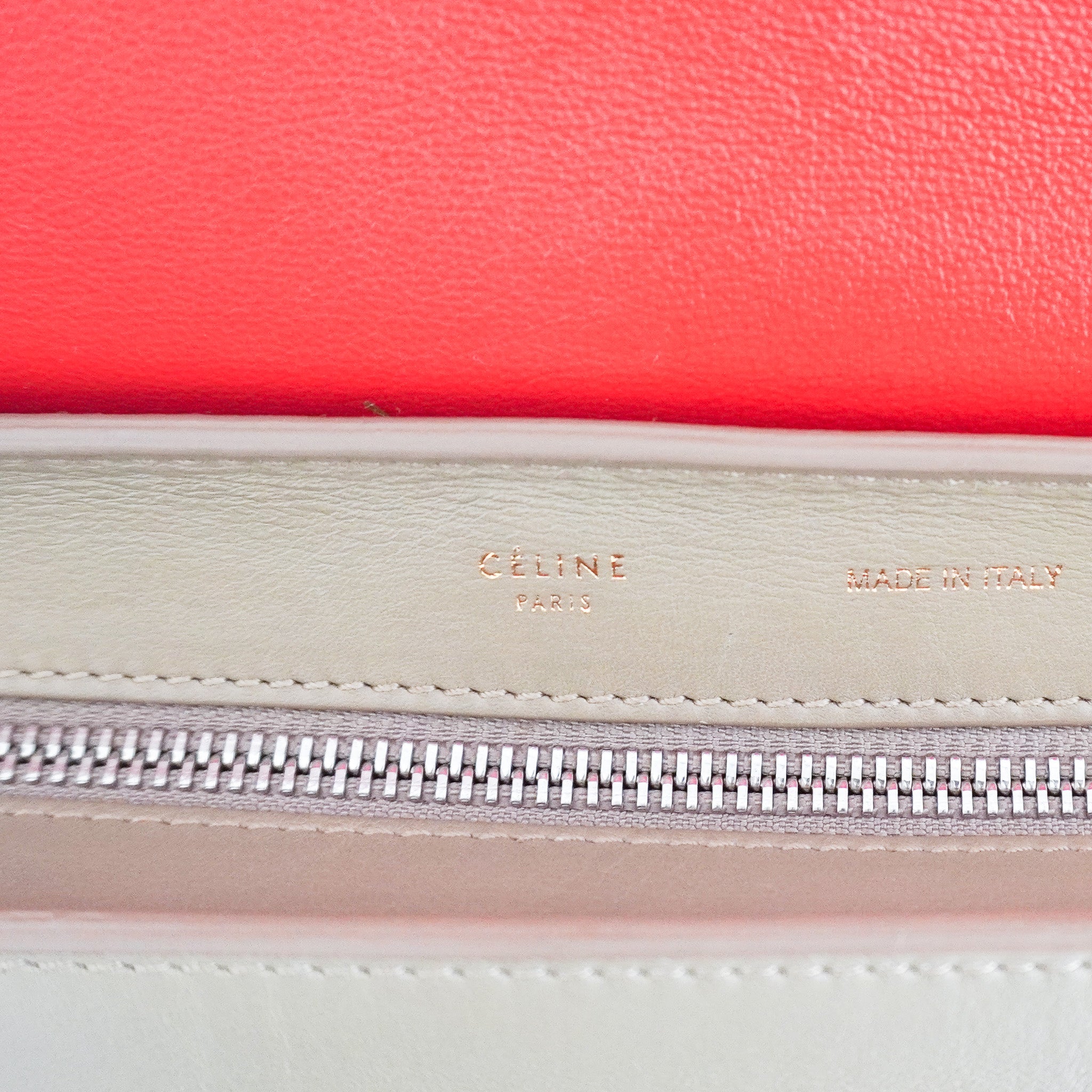 Celine Trapeze Tri-Colour Leather Top Handle Bag  (RRP £2100) | Authentic Preloved