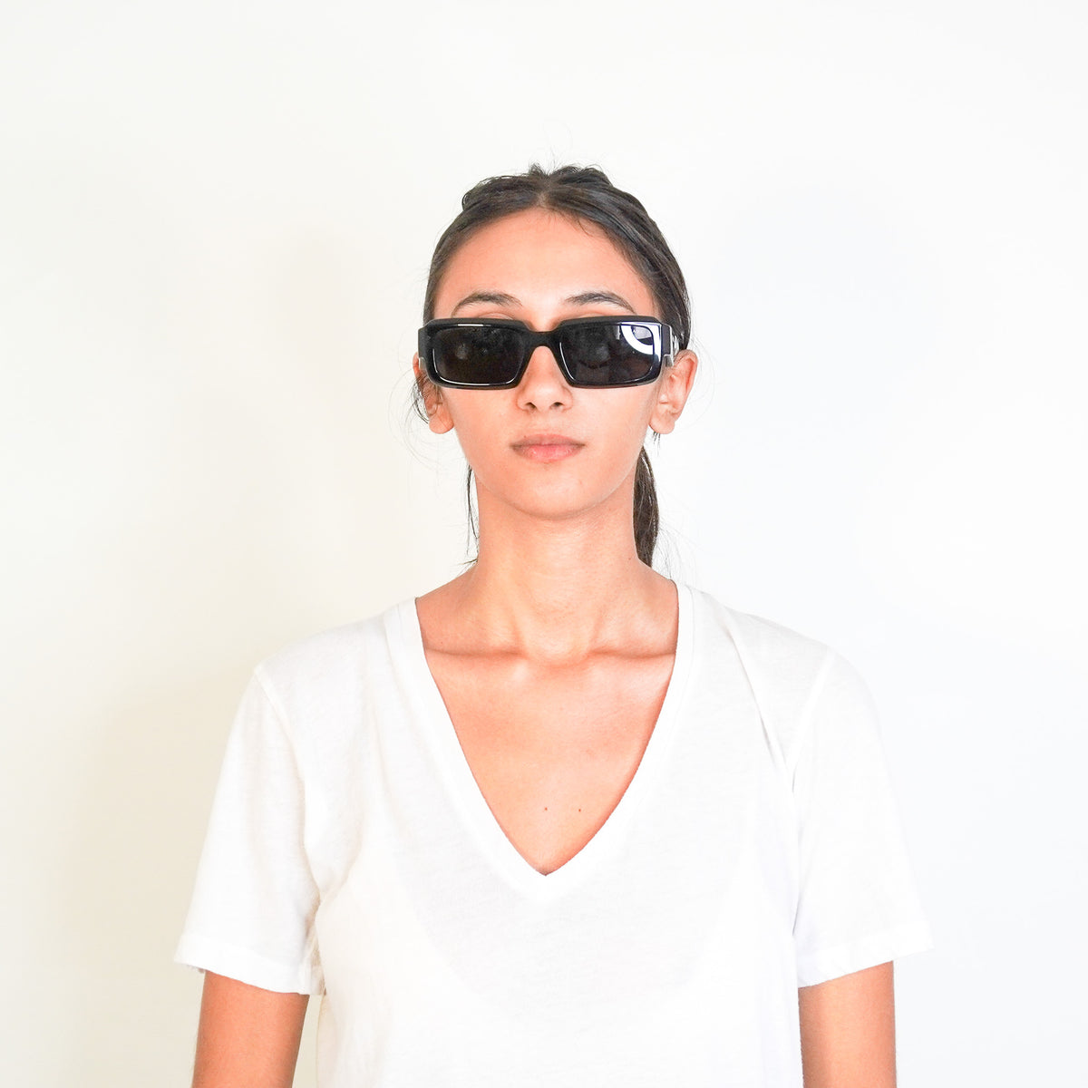 Prada Symbole Sunglasses in Black (RRP £310) | Authentic Preloved - Reloved Again