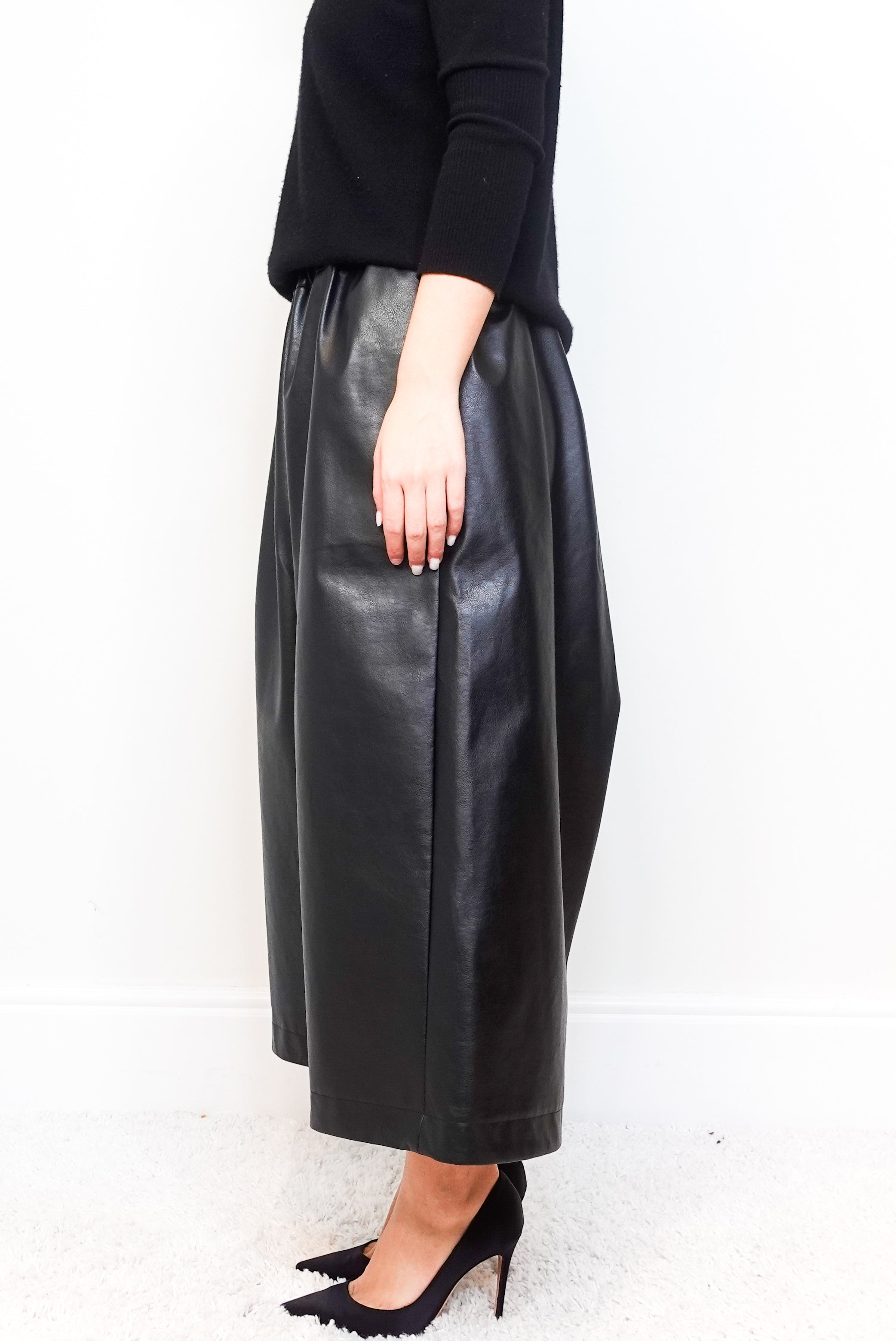 Faux leather trousers RRP £395