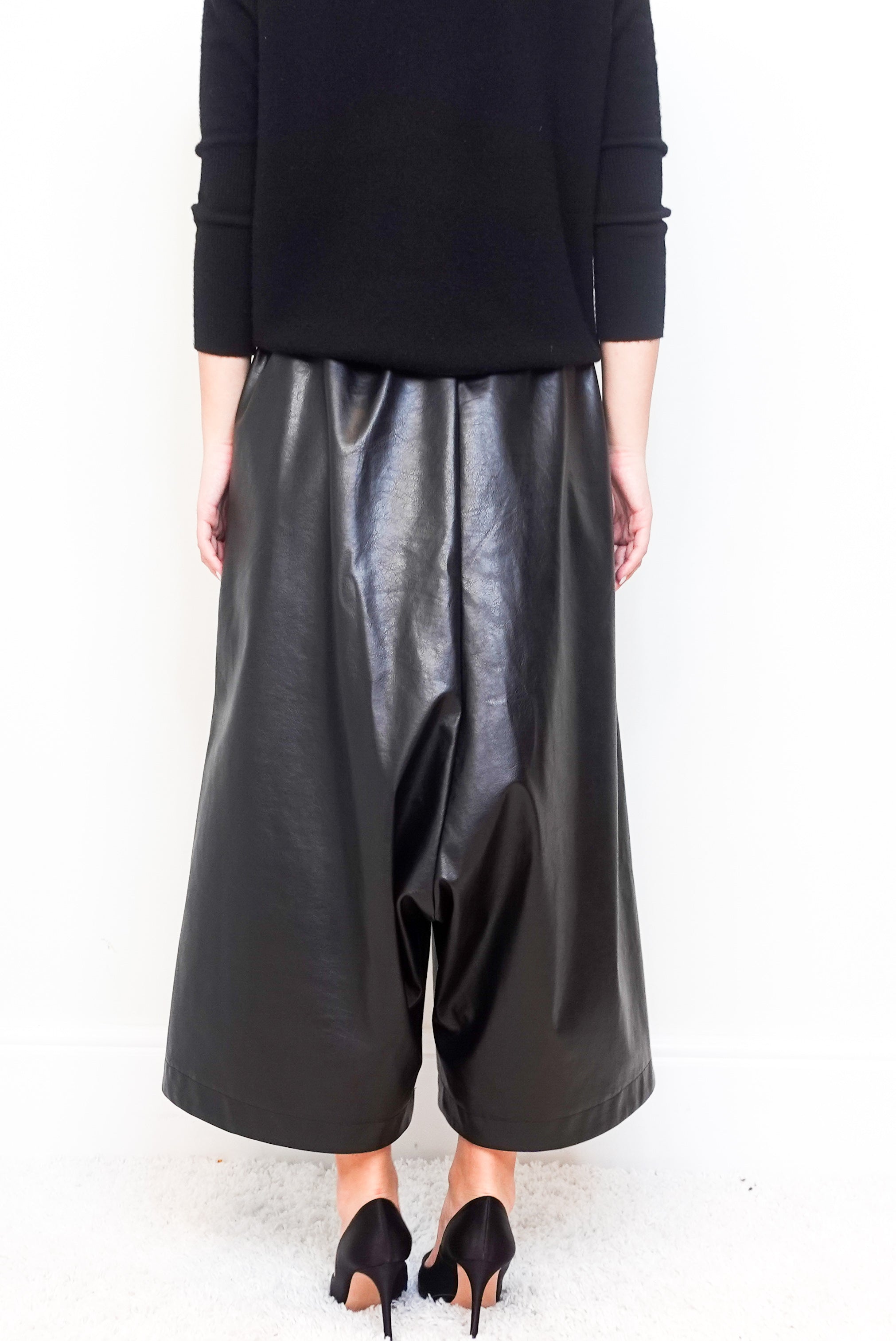 Faux leather trousers RRP £395