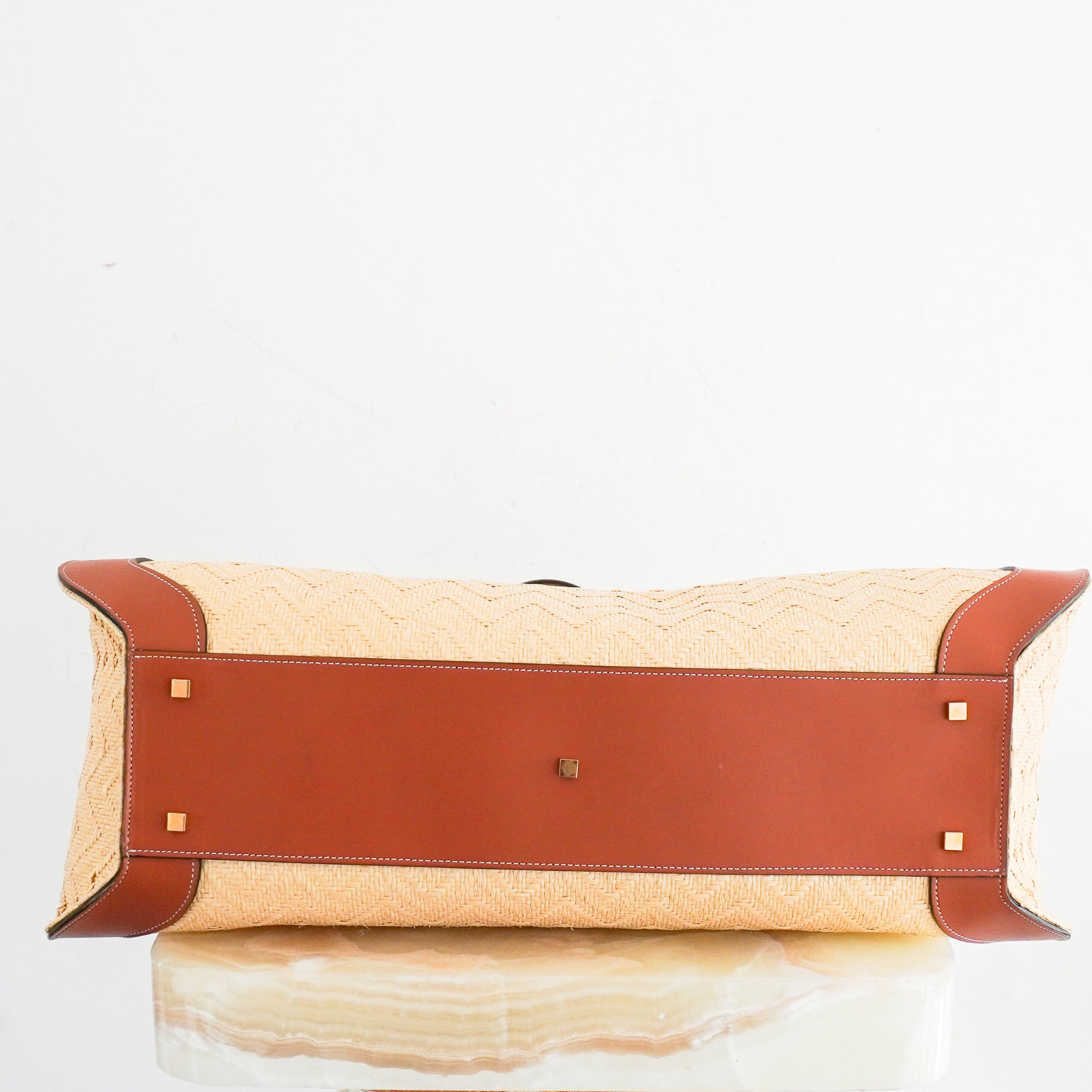 Valentino Supervee Raffia Tote RRP £1200 | Authentic Preloved