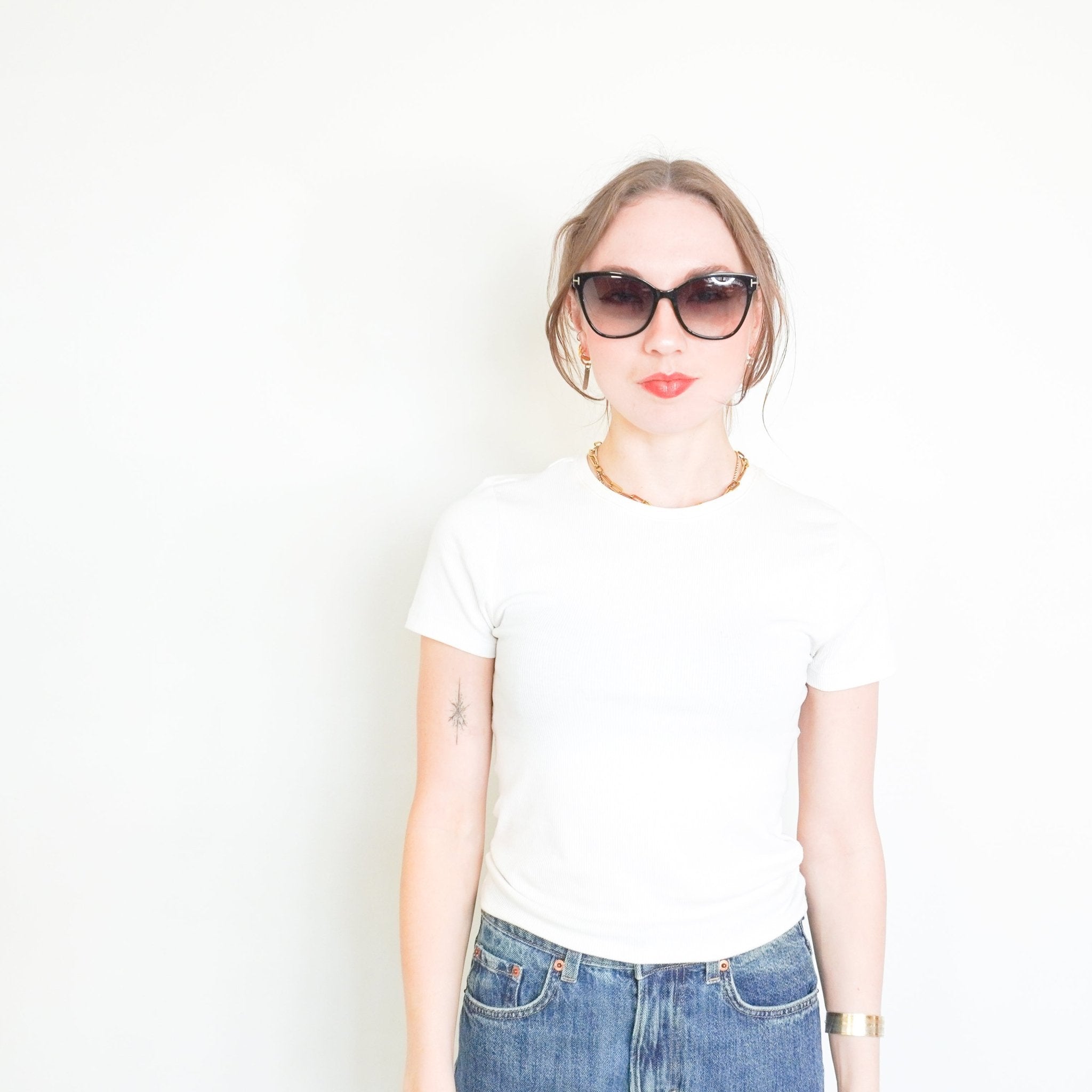 Tom Ford Black Ani Sunglasses TF844 (RRP £250) | Authentic Preloved FINAL SALE - Reloved Again