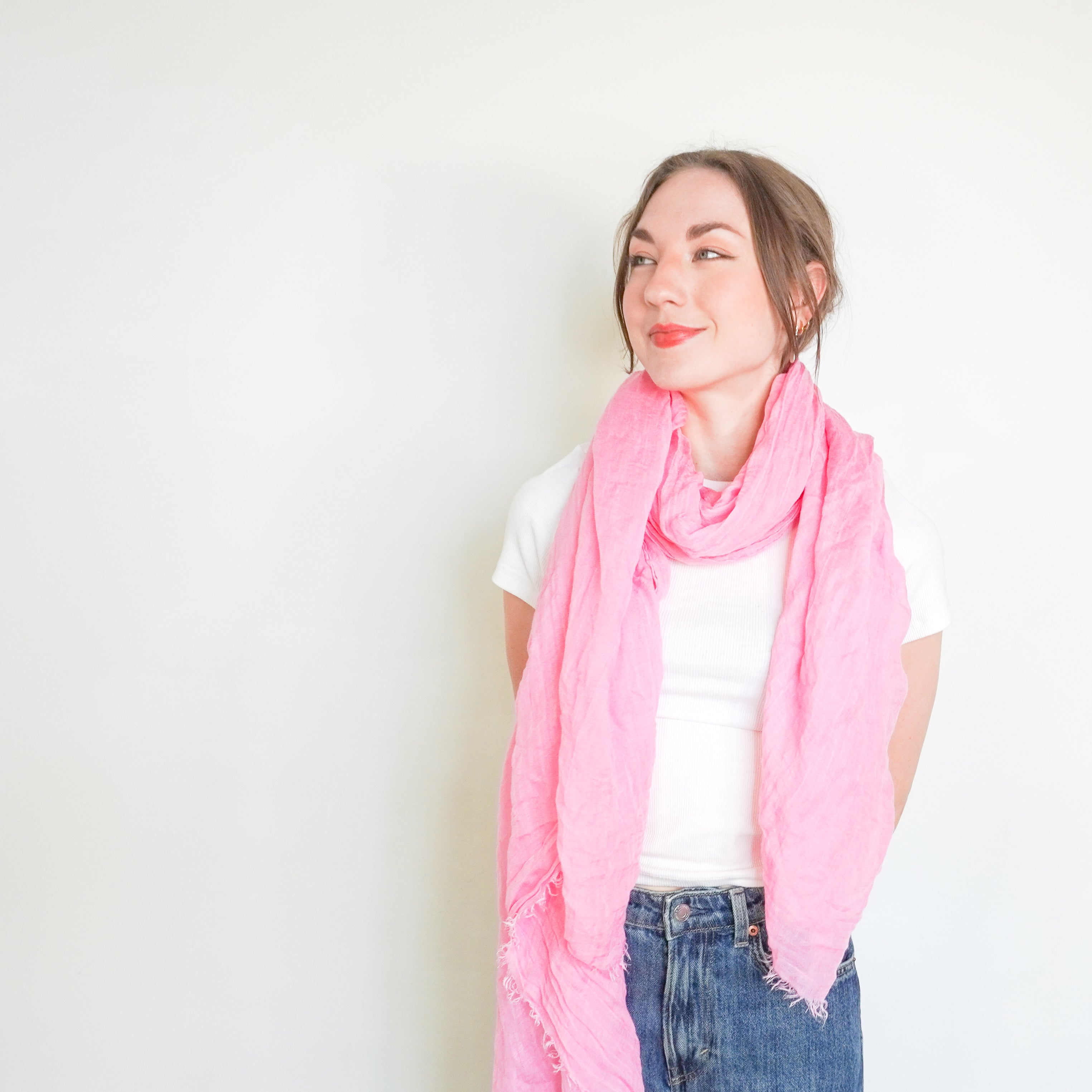 Rich Owens Pink Phlegethon S/S 21 Scarf (RRP £490) | Authentic Preloved FINAL SALE