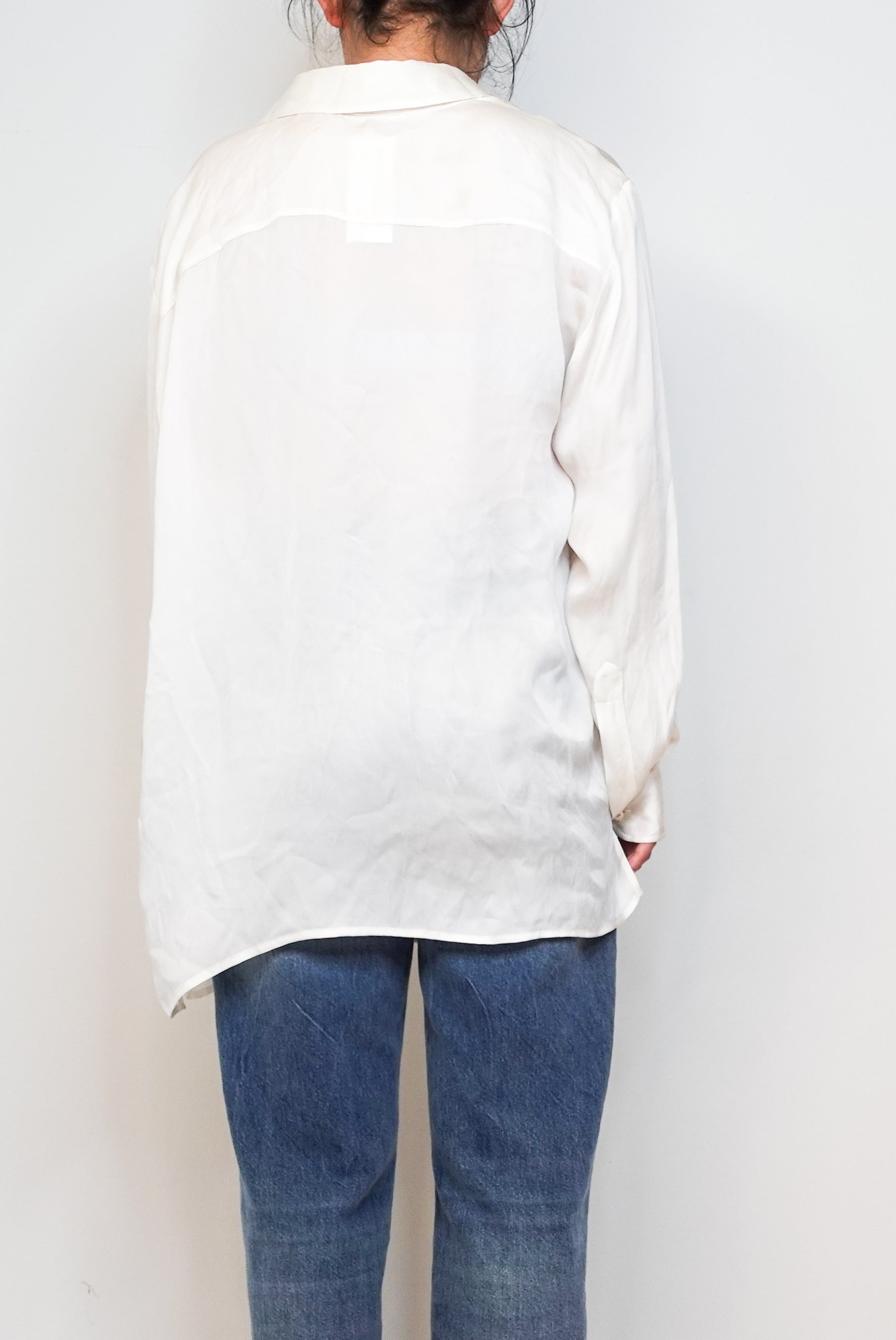 White Silk Blouse RRP £250