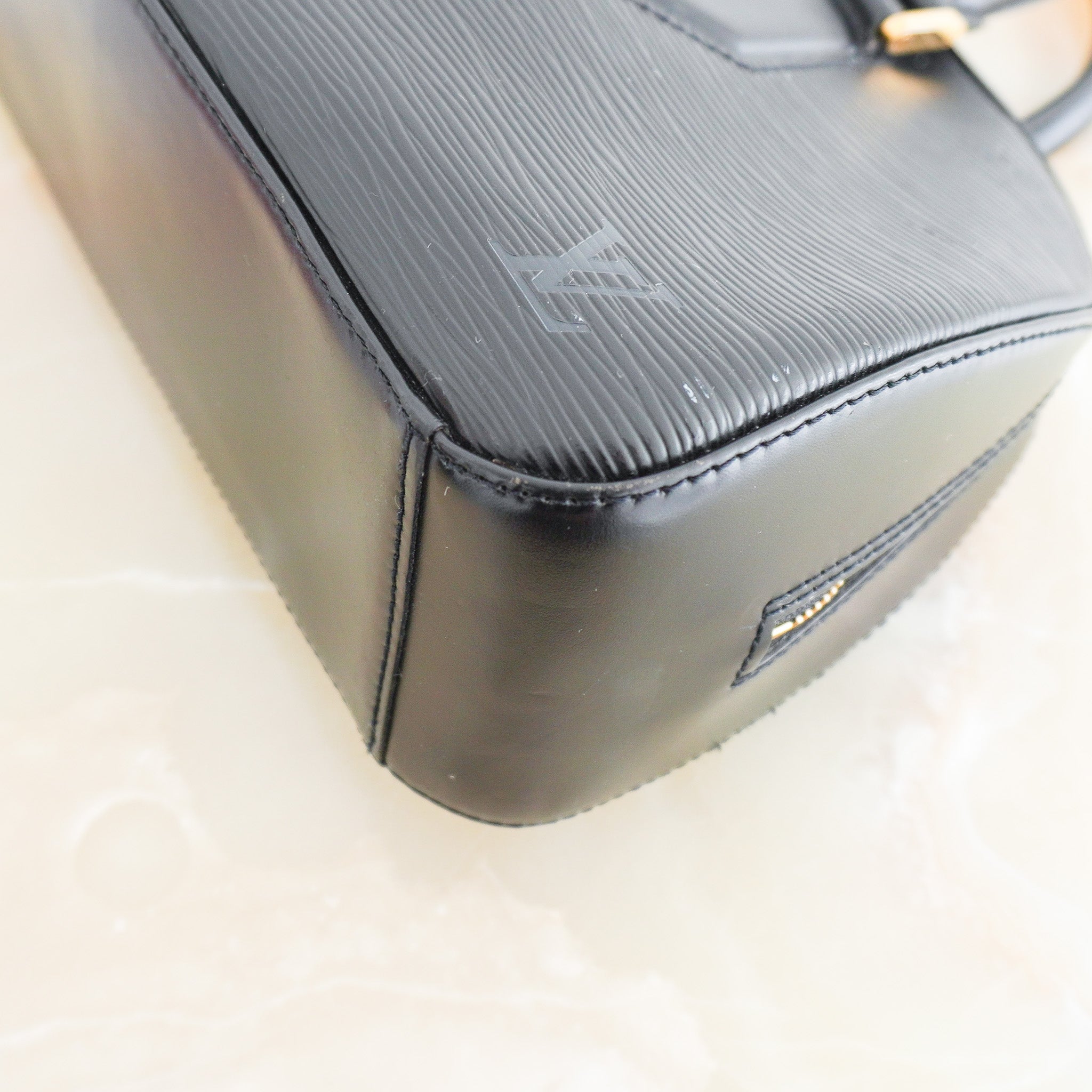 Louis Vuitton Black Epi Jasmine Bag RRP £1050 | Authentic Preloved
