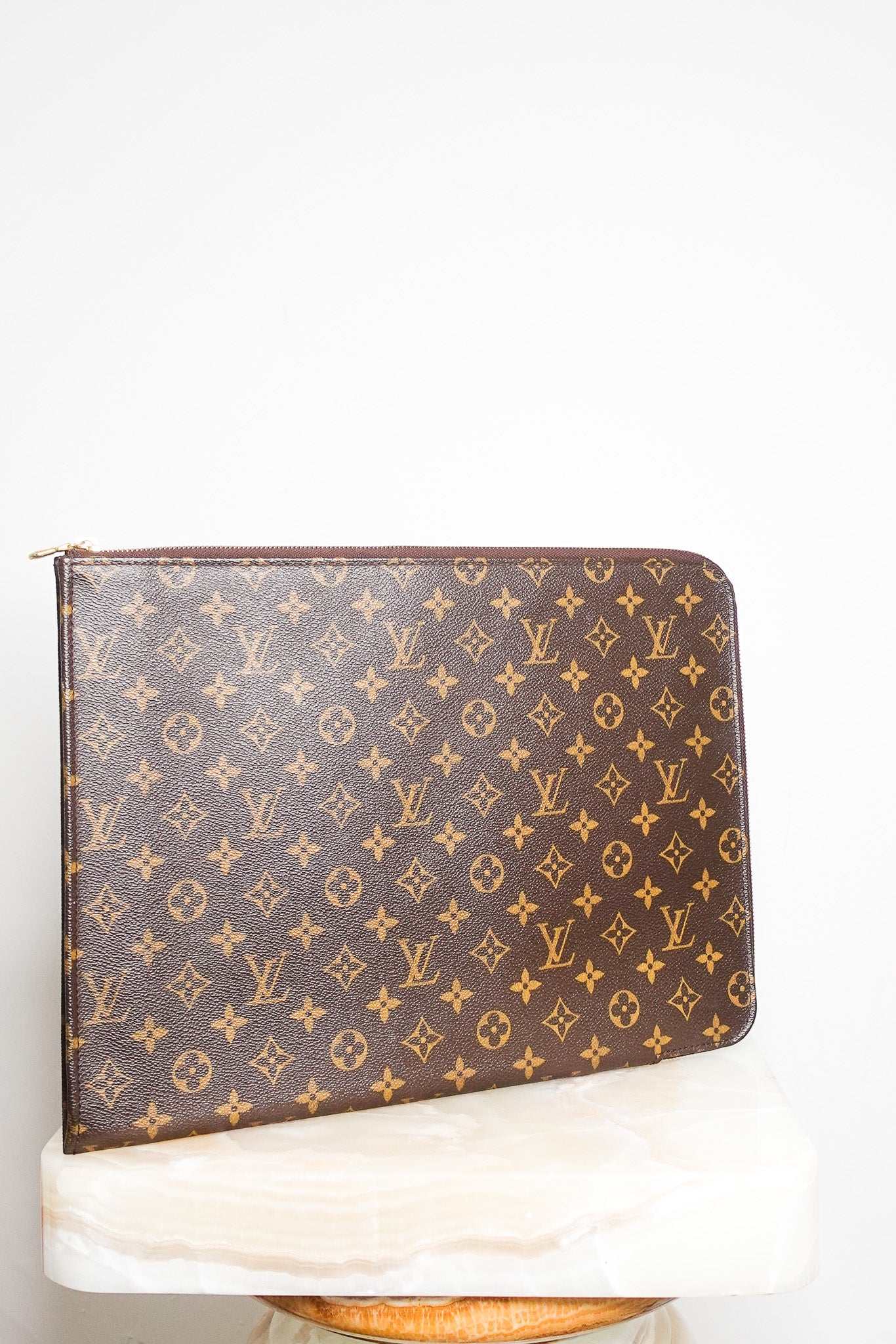 Monogram large pouch RRP £1.2k