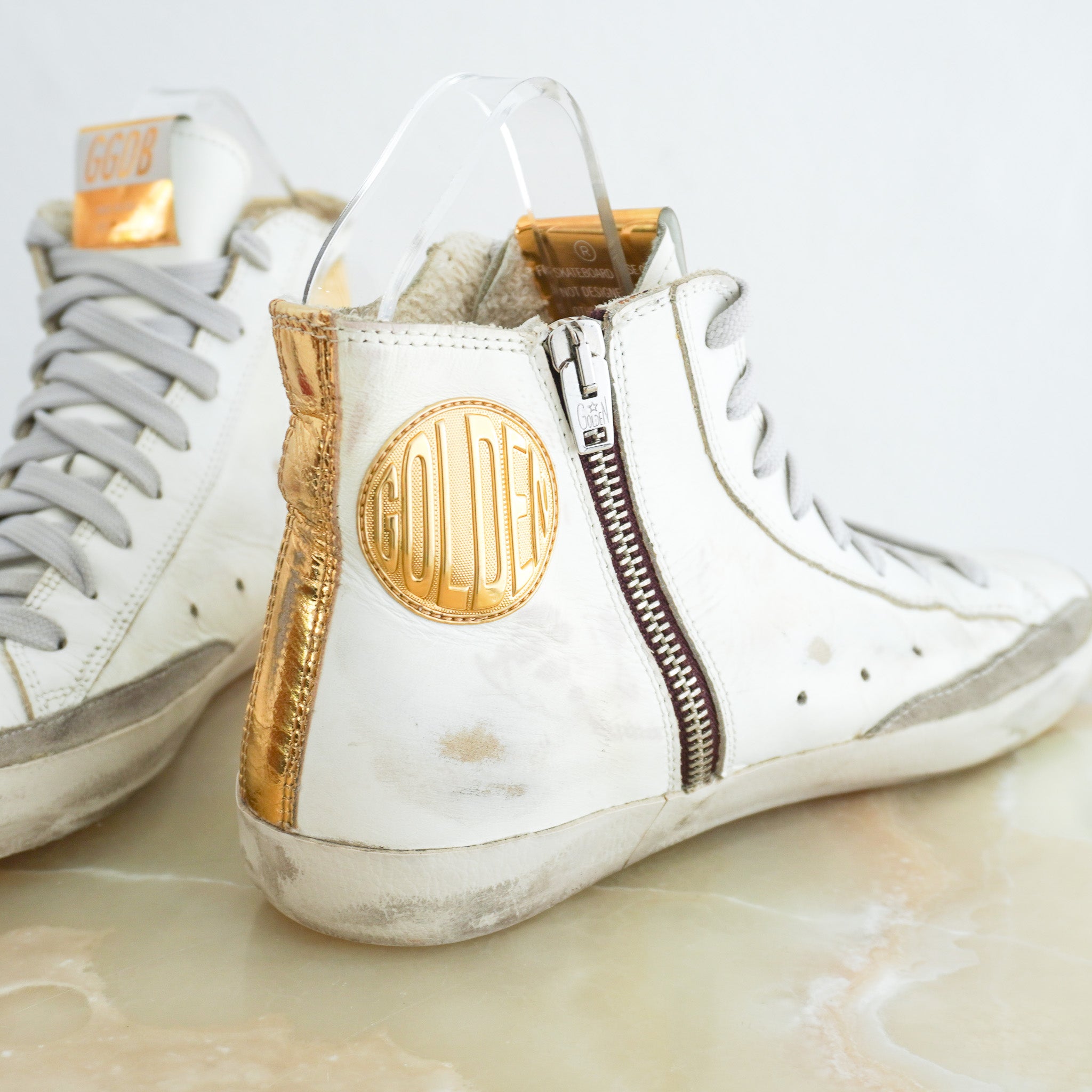 Golden Goose Francy High-Top Trainers RRP £470 | Authentic Preloved - Reloved Again