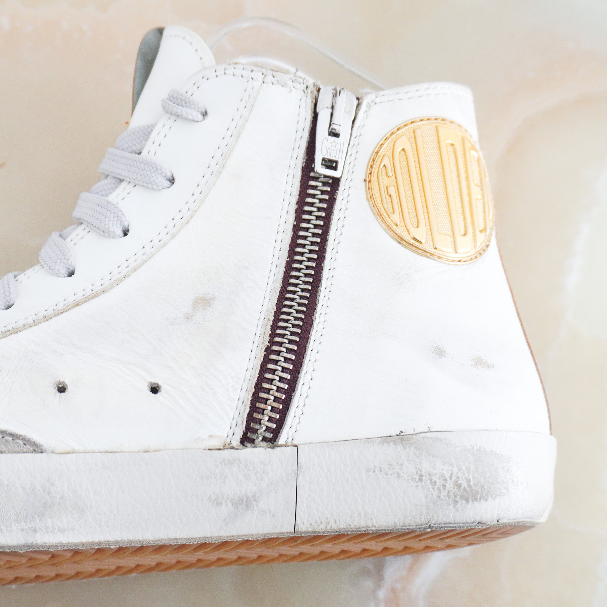Golden Goose Francy High-Top Trainers RRP £470 | Authentic Preloved - Reloved Again