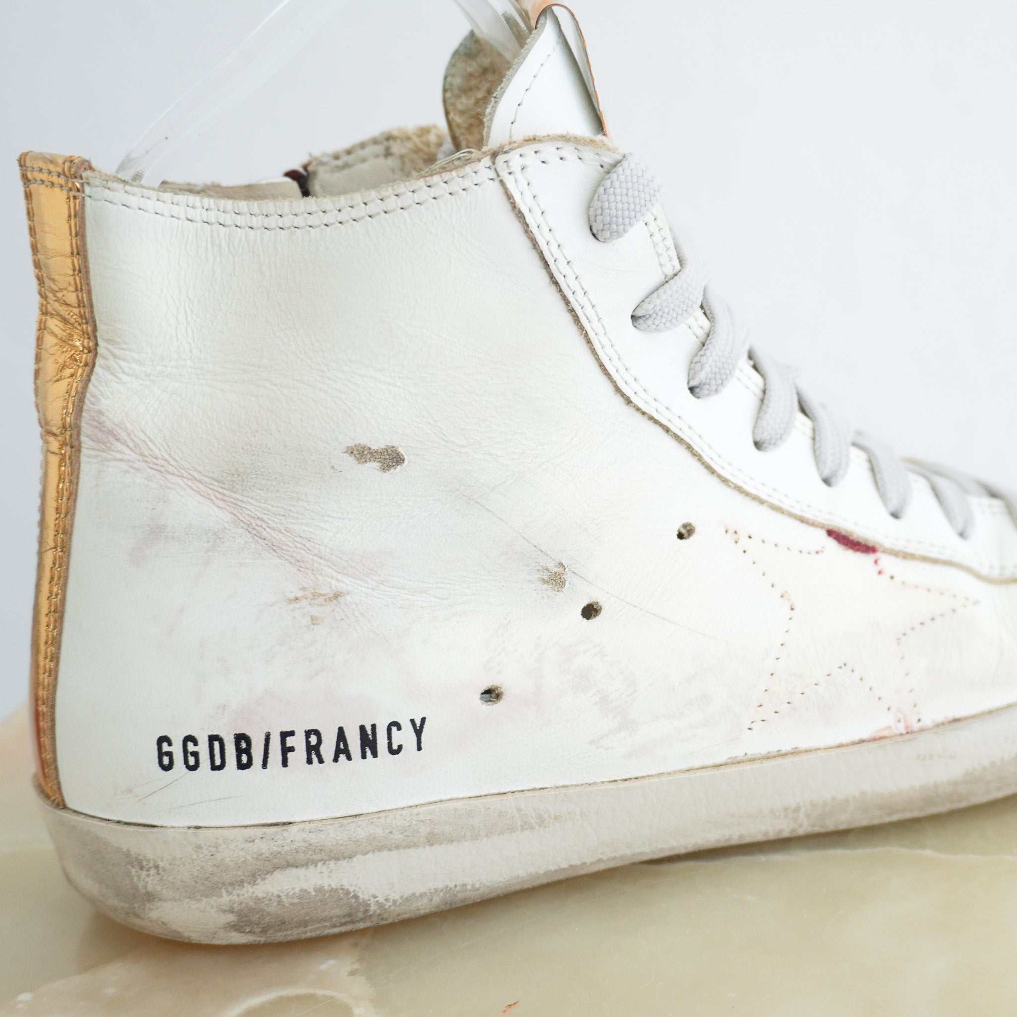 Golden Goose Francy High-Top Trainers RRP £470 | Authentic Preloved - Reloved Again