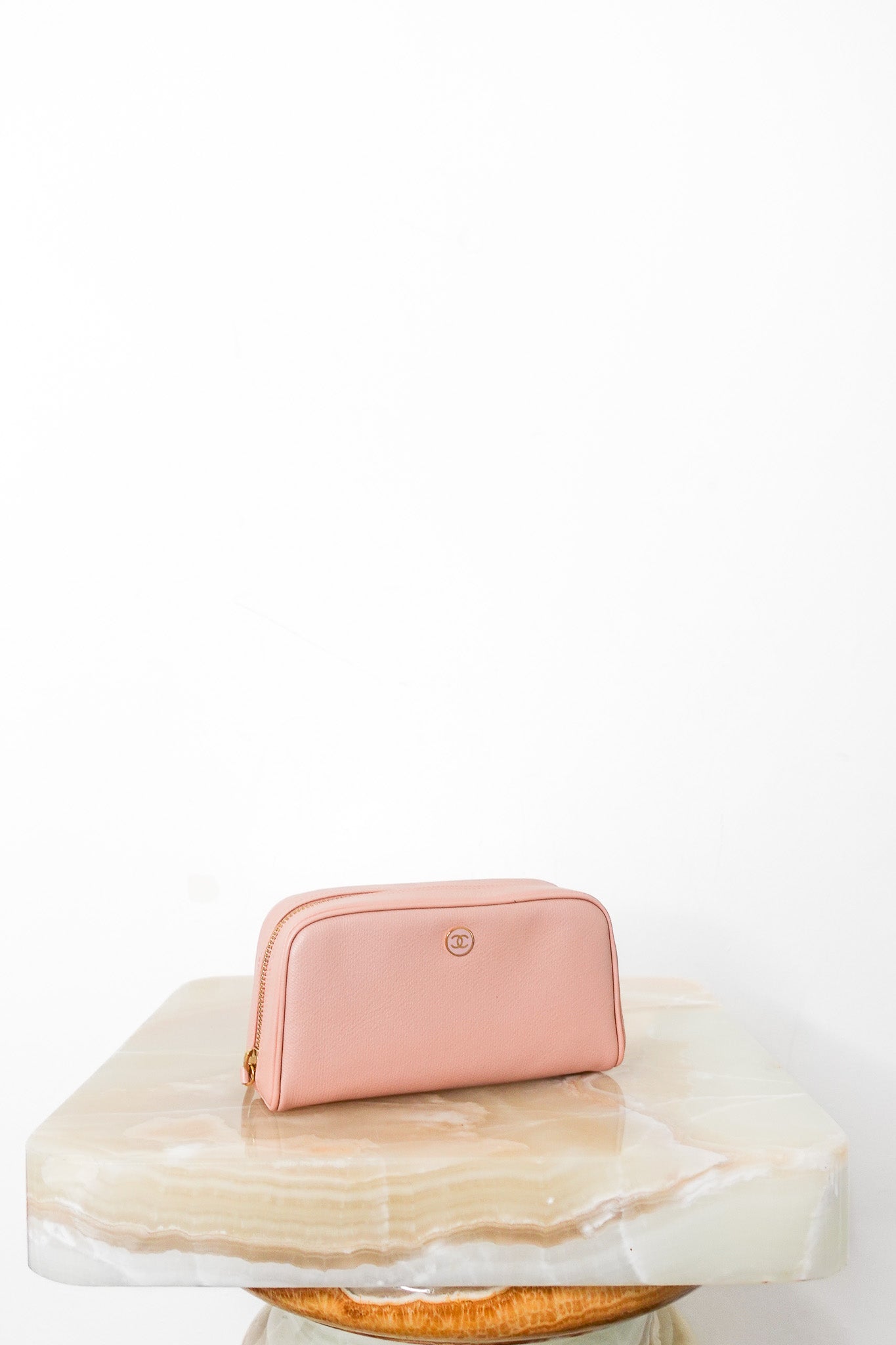 Pink cosmetic bag RRP £500