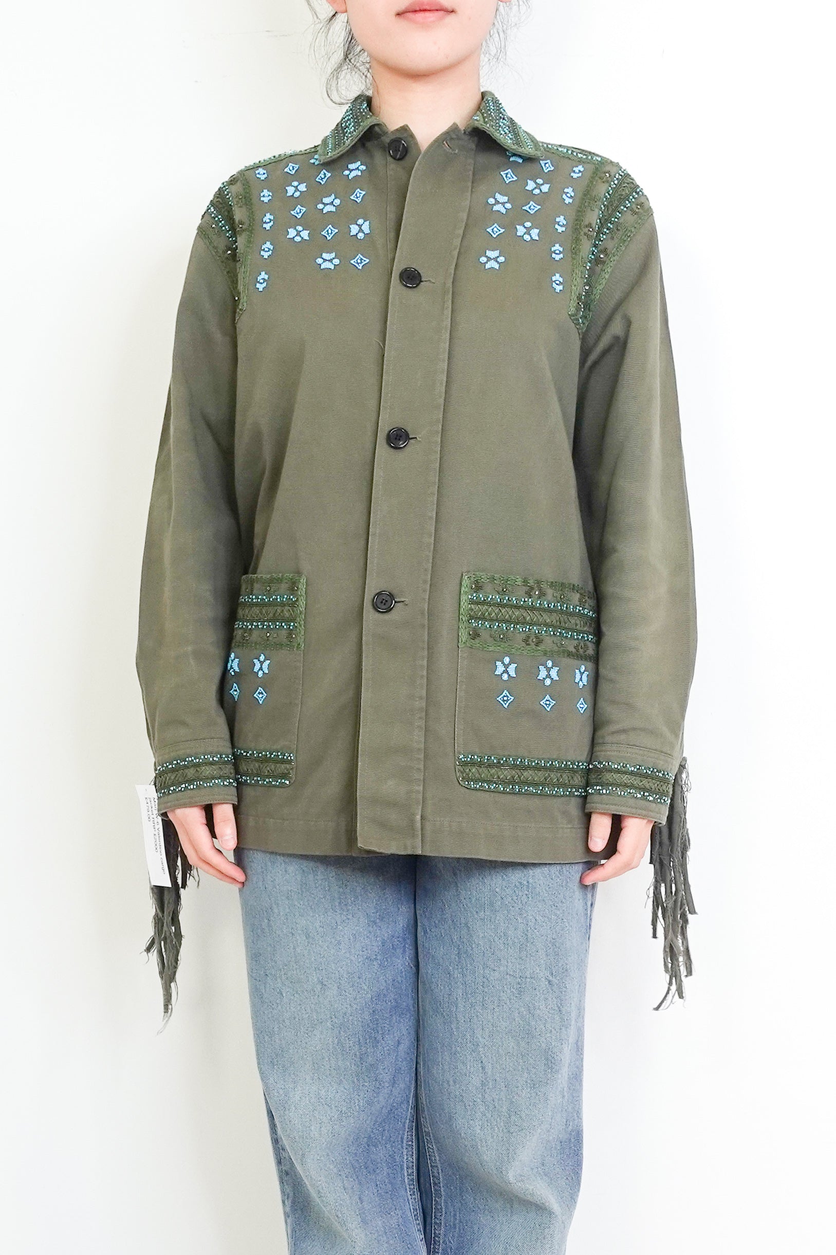 Southwestern style cargo jacket RRP £2000