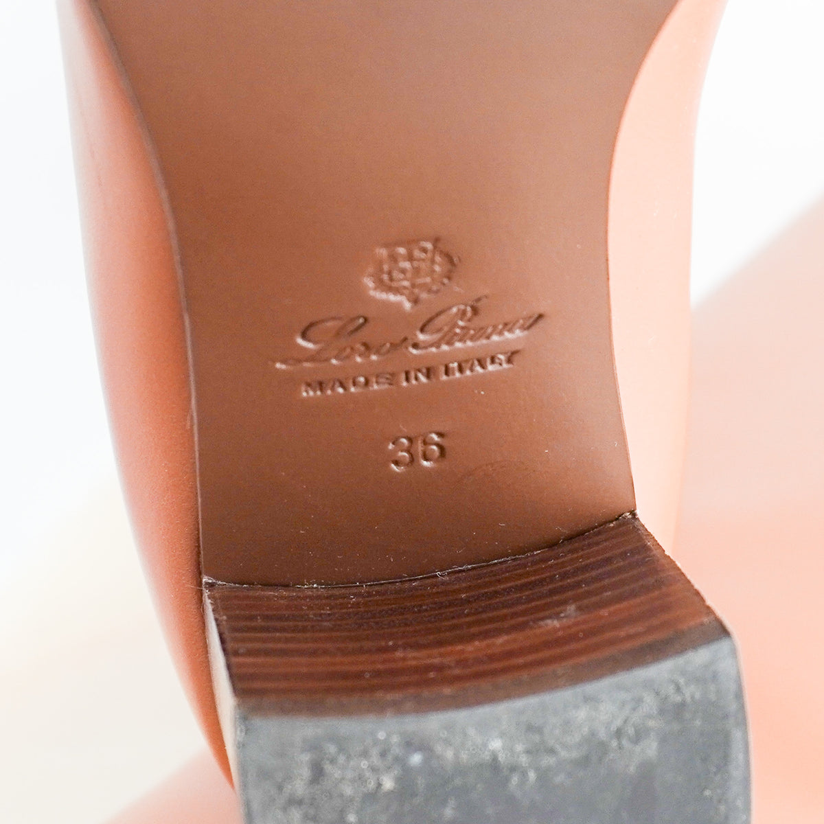 Loro Piana Knee High Tan Boots RRP £2000 | Authentic Preloved - Reloved Again