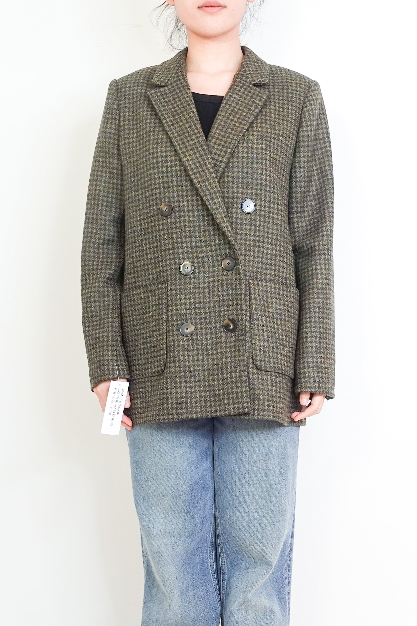 Wool boyfriend blazer RRP £225