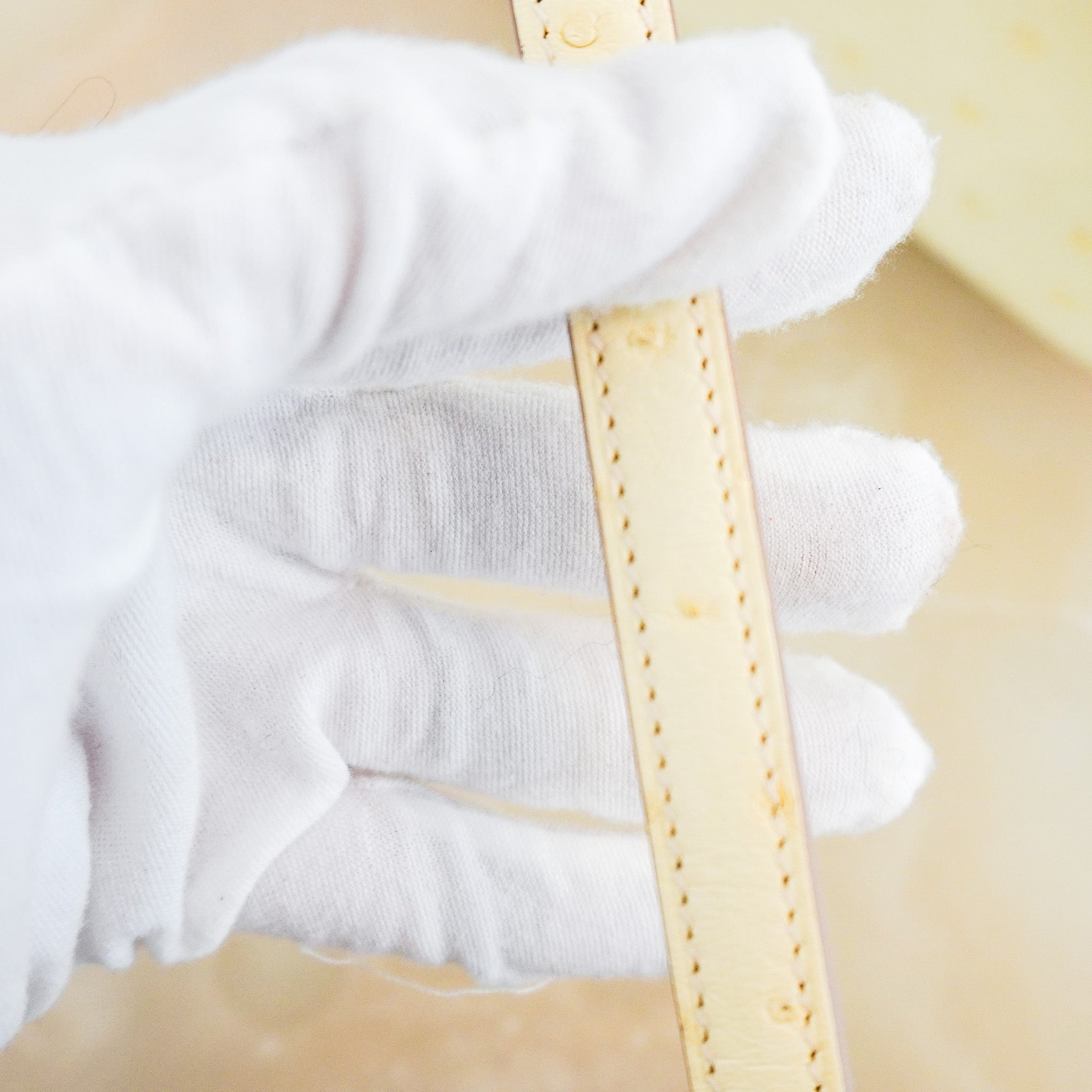 NEW Hermes Constance 18 Mini Ostrich Jaune Milton Palladium Hardware Bag | Authentic Preloved - Reloved Again