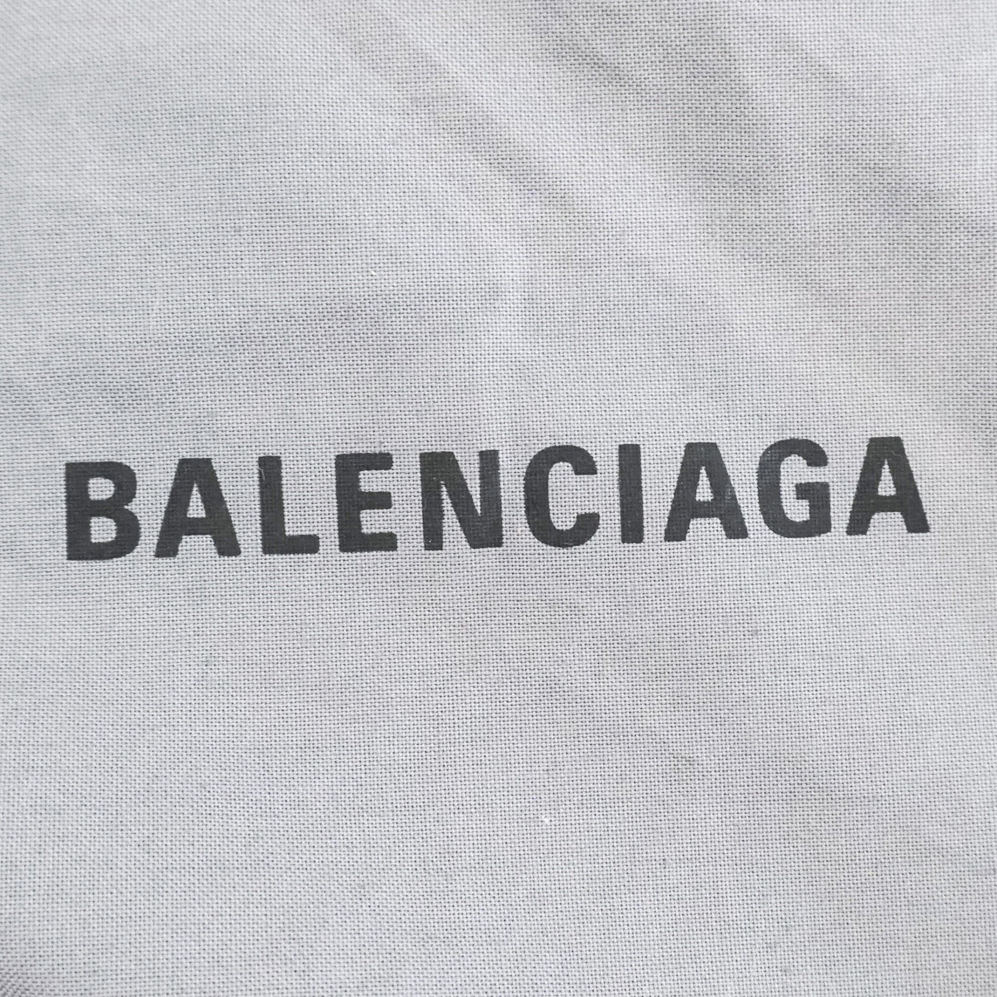 Balenciaga Canvas and Leather Clutch RRP £730 | Authentic Preloved - Reloved Again