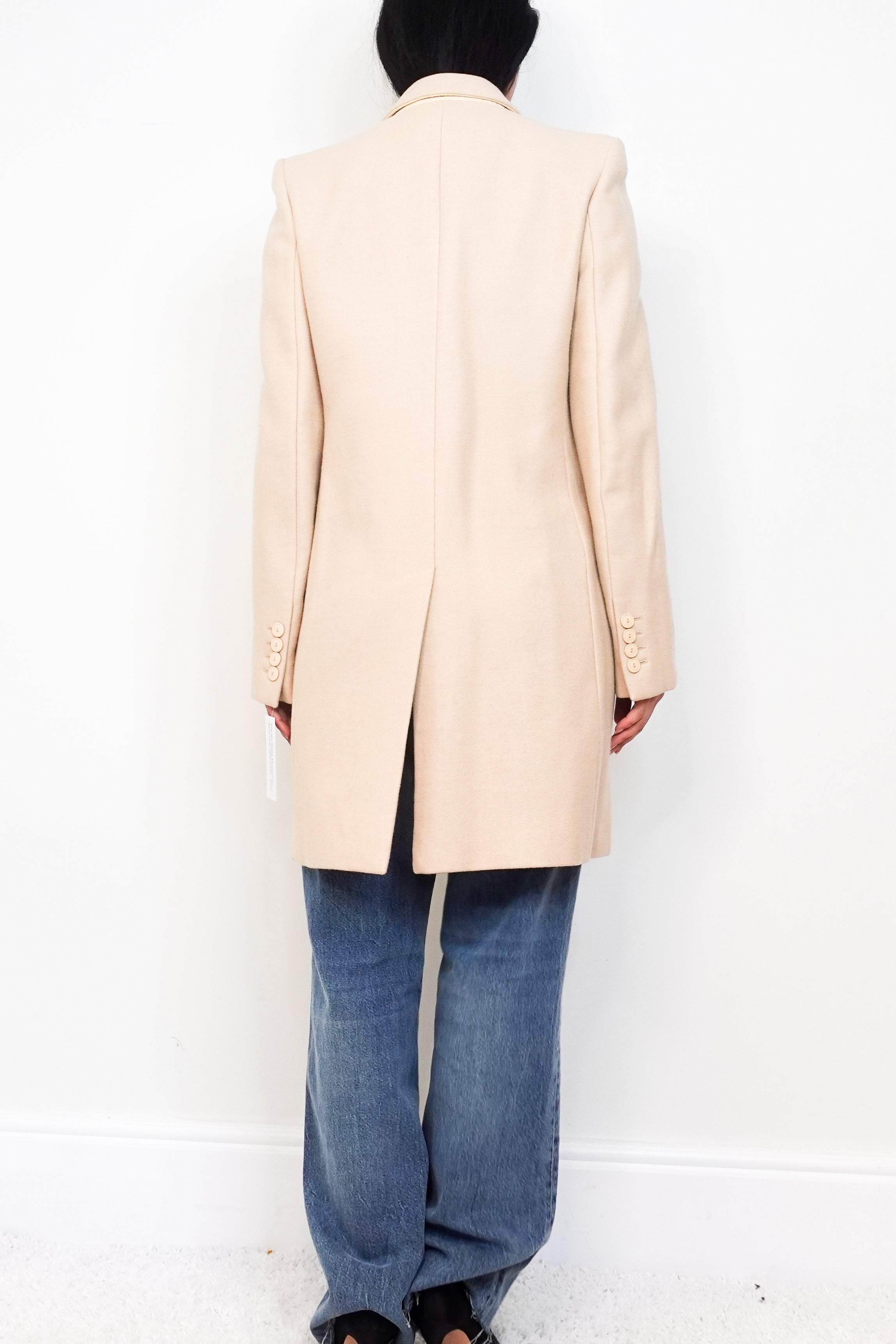 Beige Wool Coat RRP £950