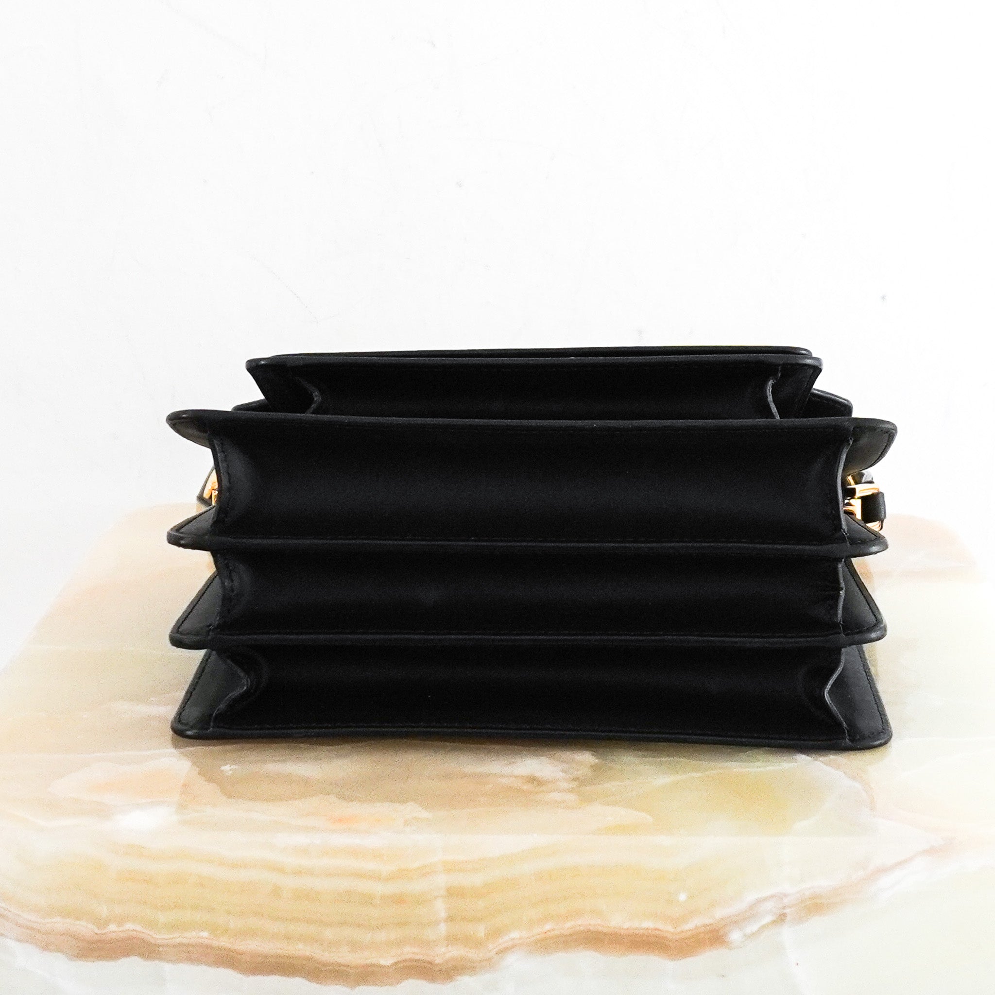 Marni Noos Trunk Shoulder Bag in Black RRP £1075 | Authentic Preloved