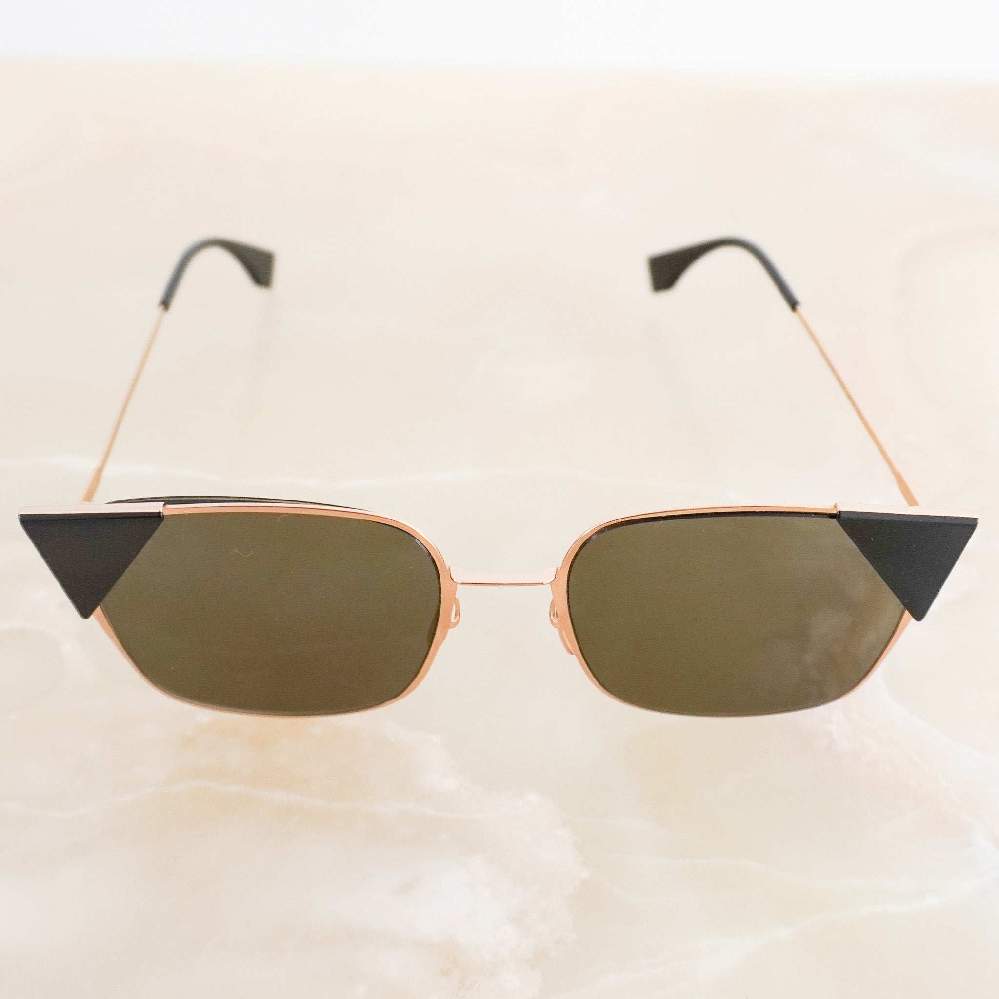 Fendi FF square cat eye sunglasses RRP £370 | Authentic Preloved FINAL SALE