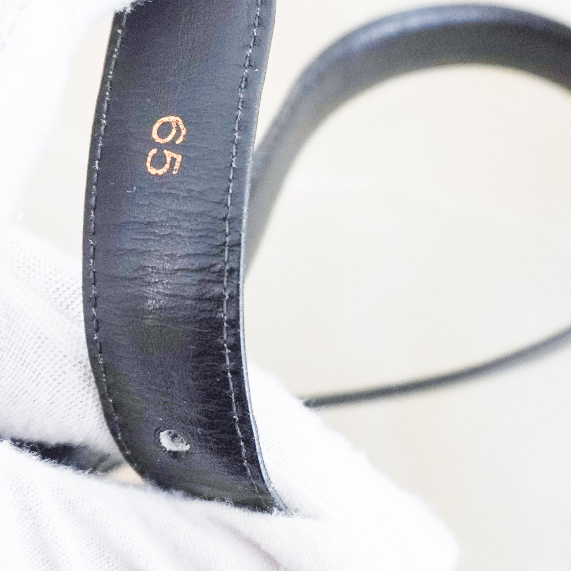 Celine Vintage Black Leather Carrosse Horse Carriage Belt | Authentic Preloved FINAL SALE