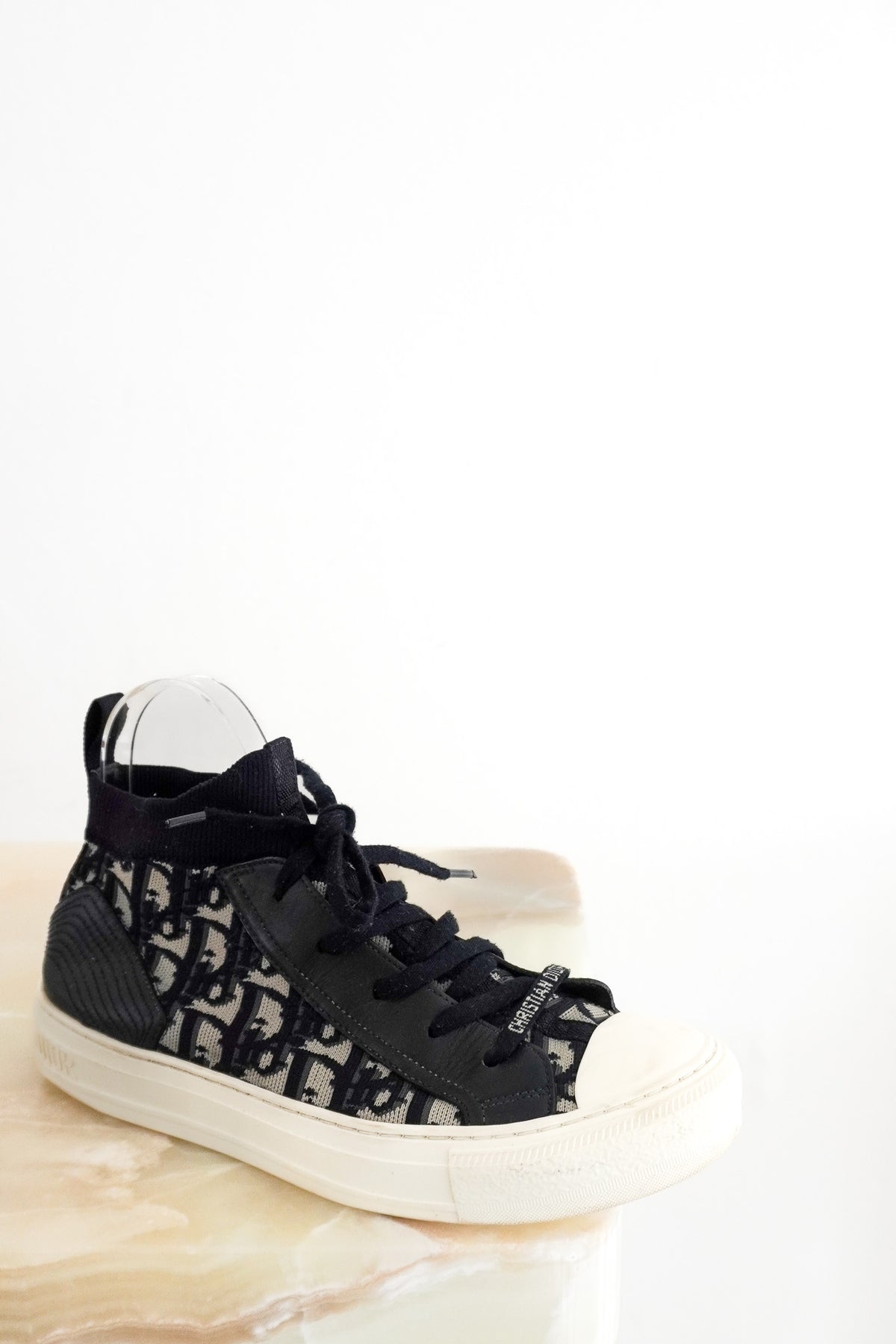 Christian Dior Walk’n’Dior High-Top Sneakers RRP £850 | Authentic Preloved