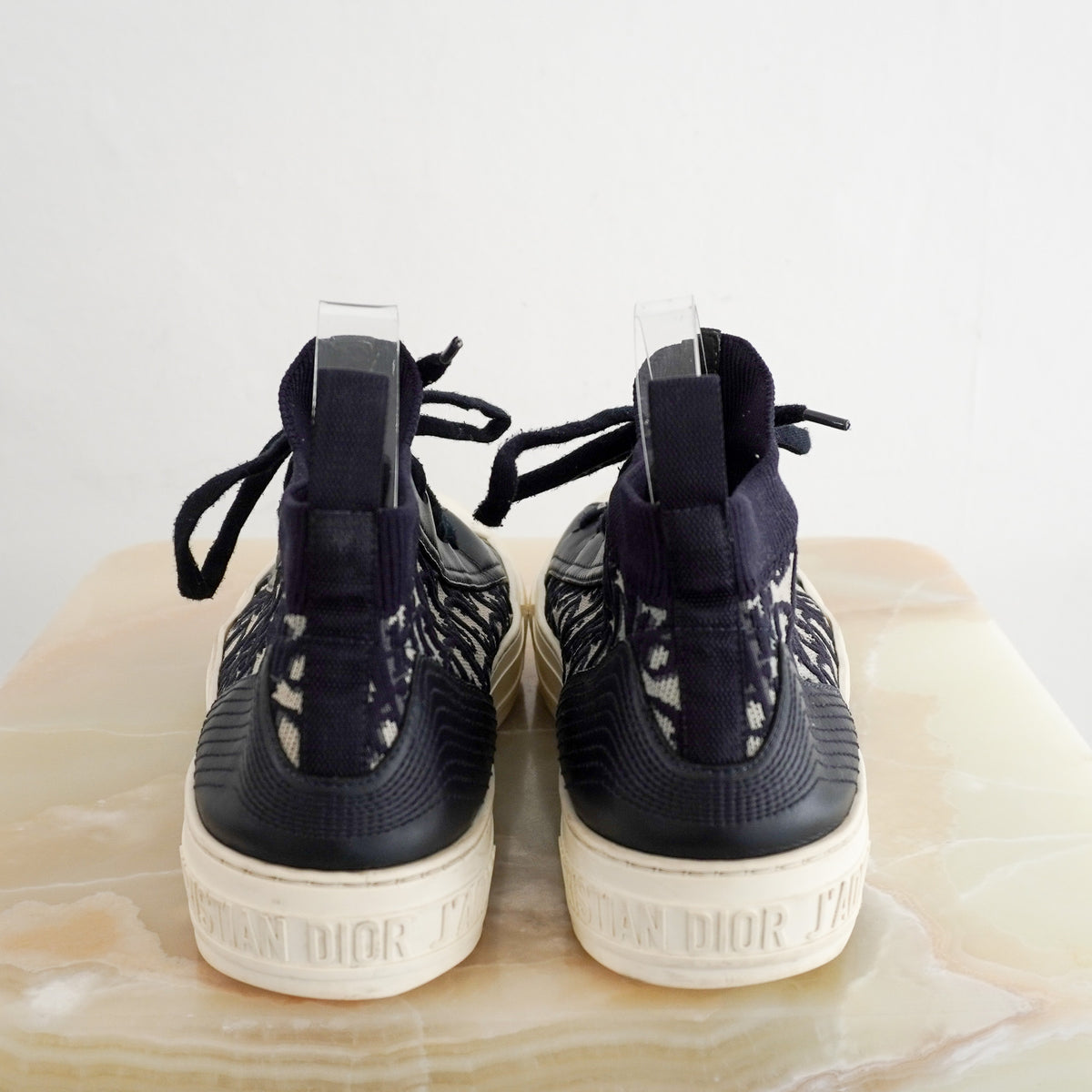Christian Dior Walk’n’Dior High-Top Sneakers RRP £850 | Authentic Preloved