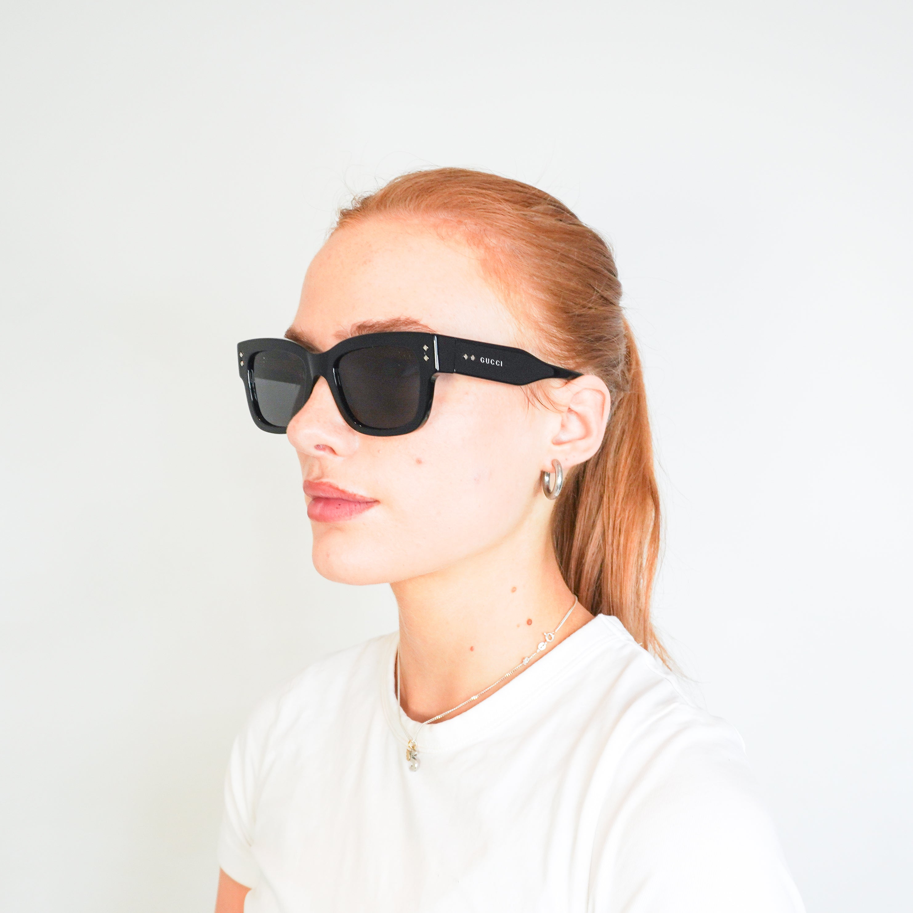 Gucci Black Rectangular Sunglasses GG1217S (RRP £350) | Authentic Preloved FINAL SALE