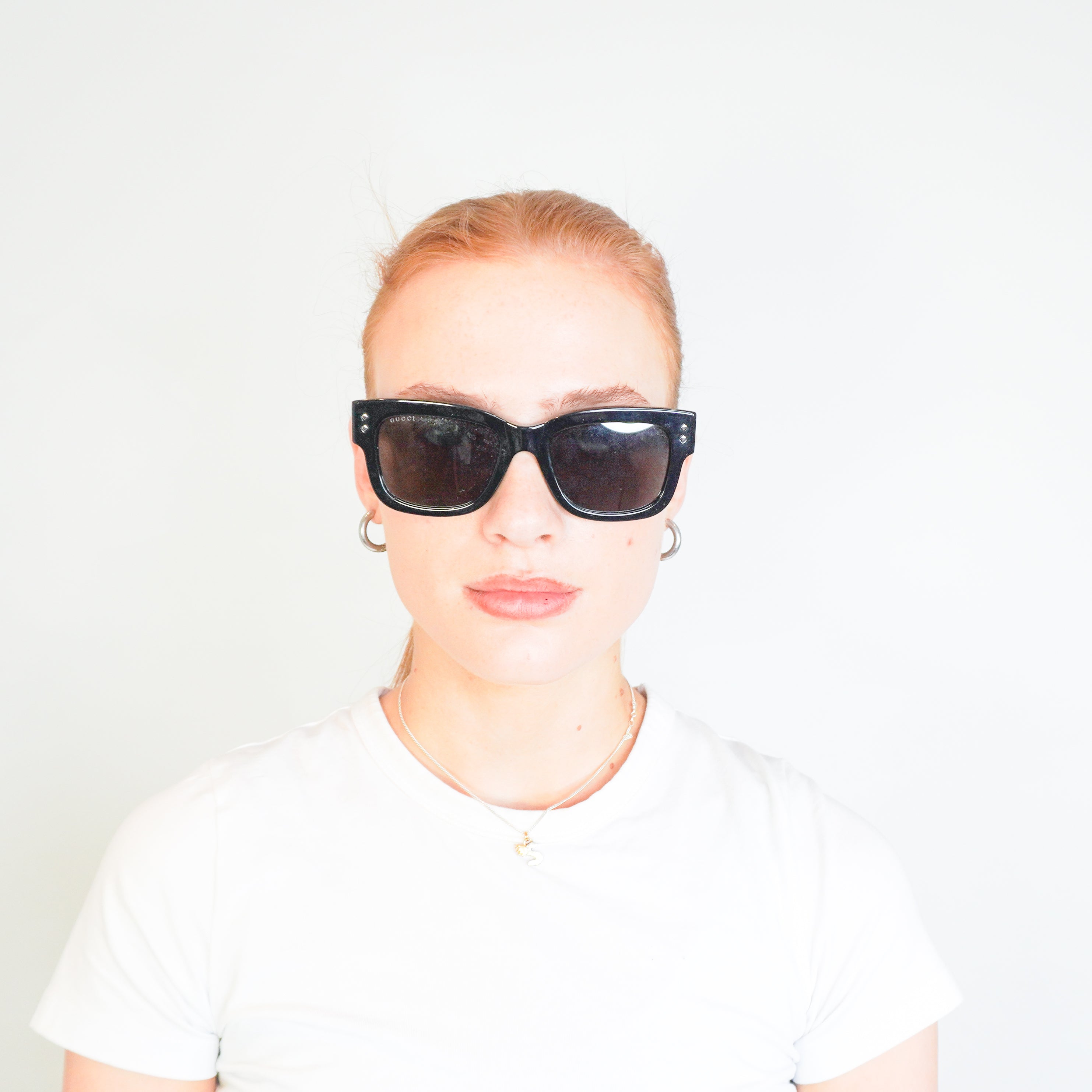 Gucci Black Rectangular Sunglasses GG1217S (RRP £350) | Authentic Preloved FINAL SALE