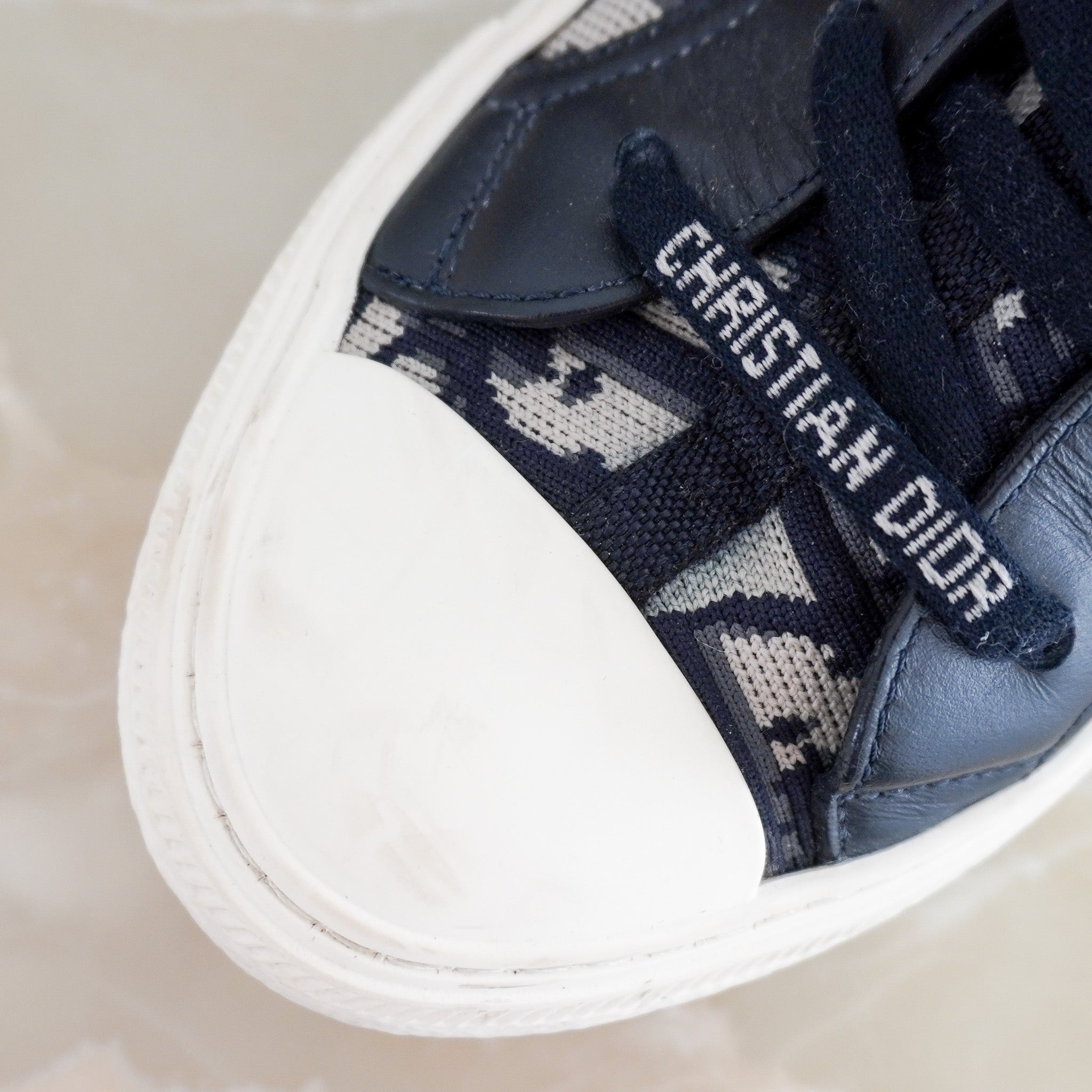 Christian Dior Walk’n’Dior High-Top Sneakers RRP £850 | Authentic Preloved