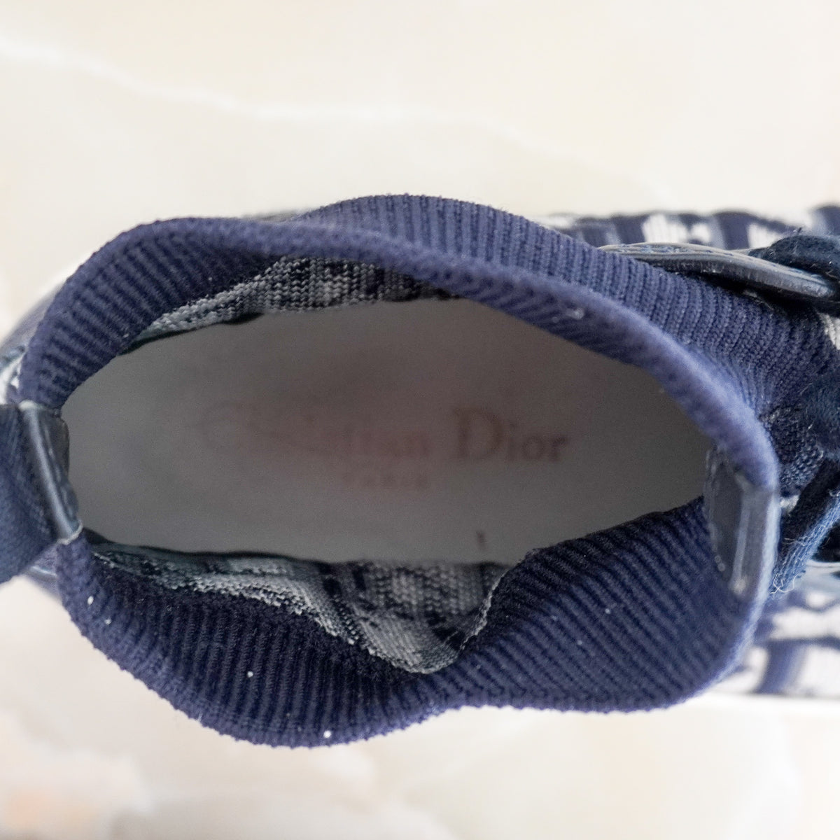 Christian Dior Walk’n’Dior High-Top Sneakers RRP £850 | Authentic Preloved